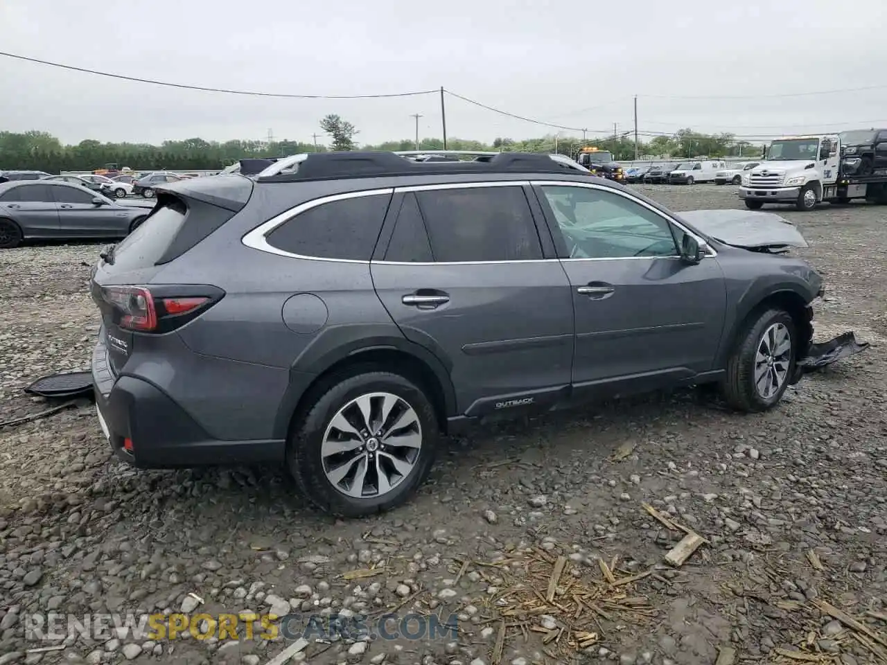 3 Photograph of a damaged car 4S4BTGPD7P3155912 SUBARU OUTBACK 2023