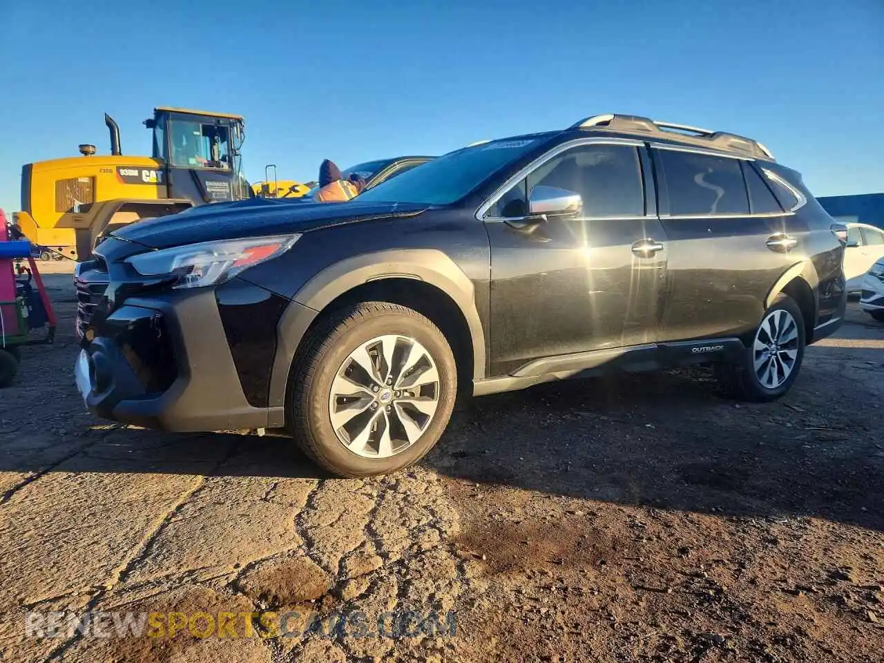 1 Photograph of a damaged car 4S4BTGPD8P3150492 SUBARU OUTBACK 2023