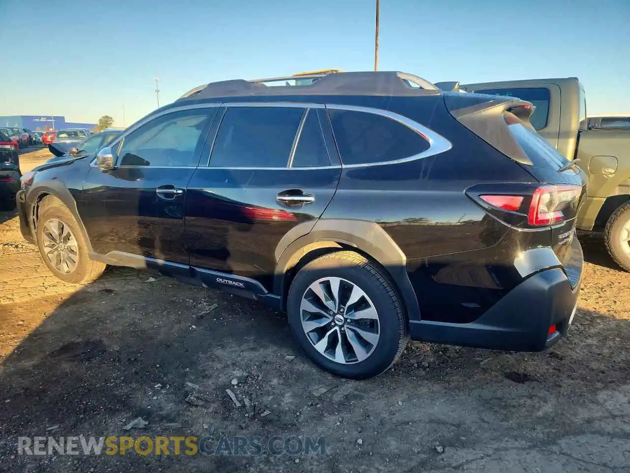 2 Photograph of a damaged car 4S4BTGPD8P3150492 SUBARU OUTBACK 2023