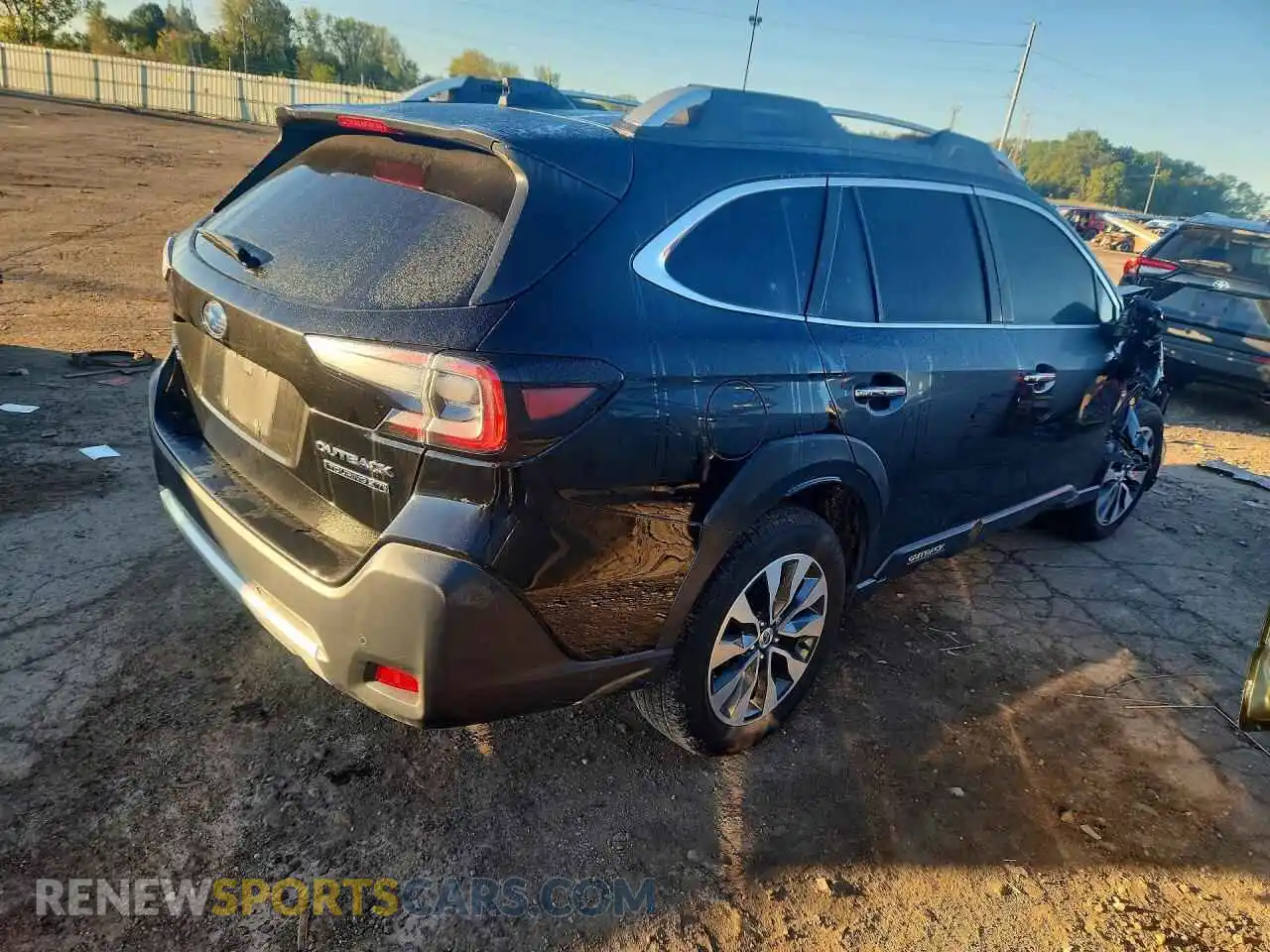 3 Photograph of a damaged car 4S4BTGPD8P3150492 SUBARU OUTBACK 2023