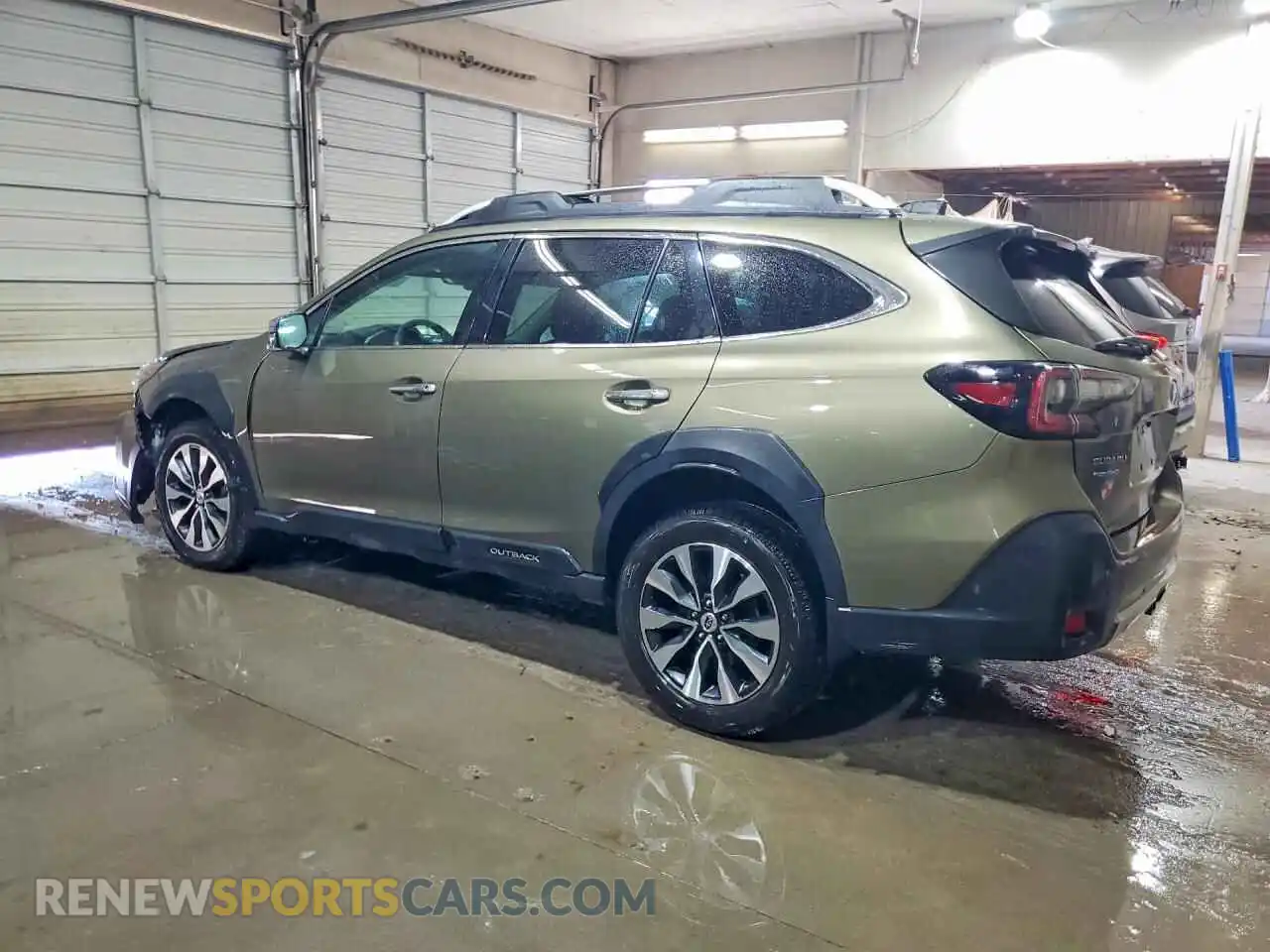 2 Фотография поврежденного автомобиля 4S4BTGPD9P3180262 SUBARU OUTBACK 2023
