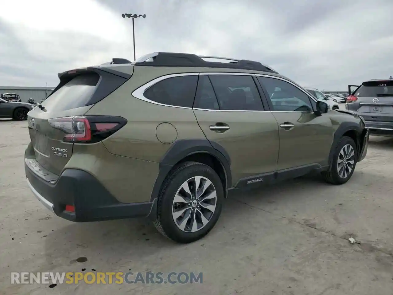 3 Photograph of a damaged car 4S4BTGPDXP3121544 SUBARU OUTBACK 2023