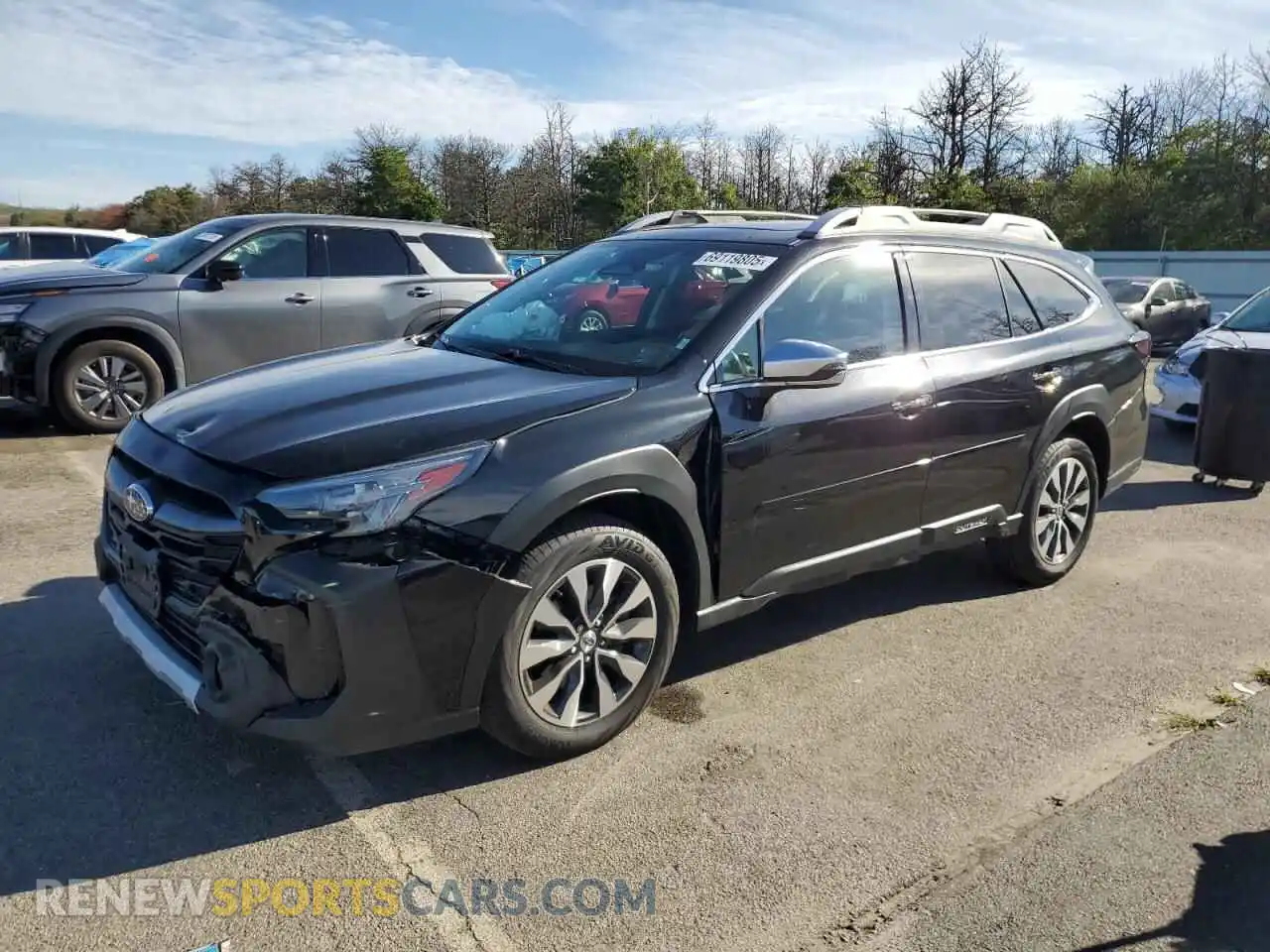 1 Photograph of a damaged car 4S4BTGPDXP3156701 SUBARU OUTBACK 2023