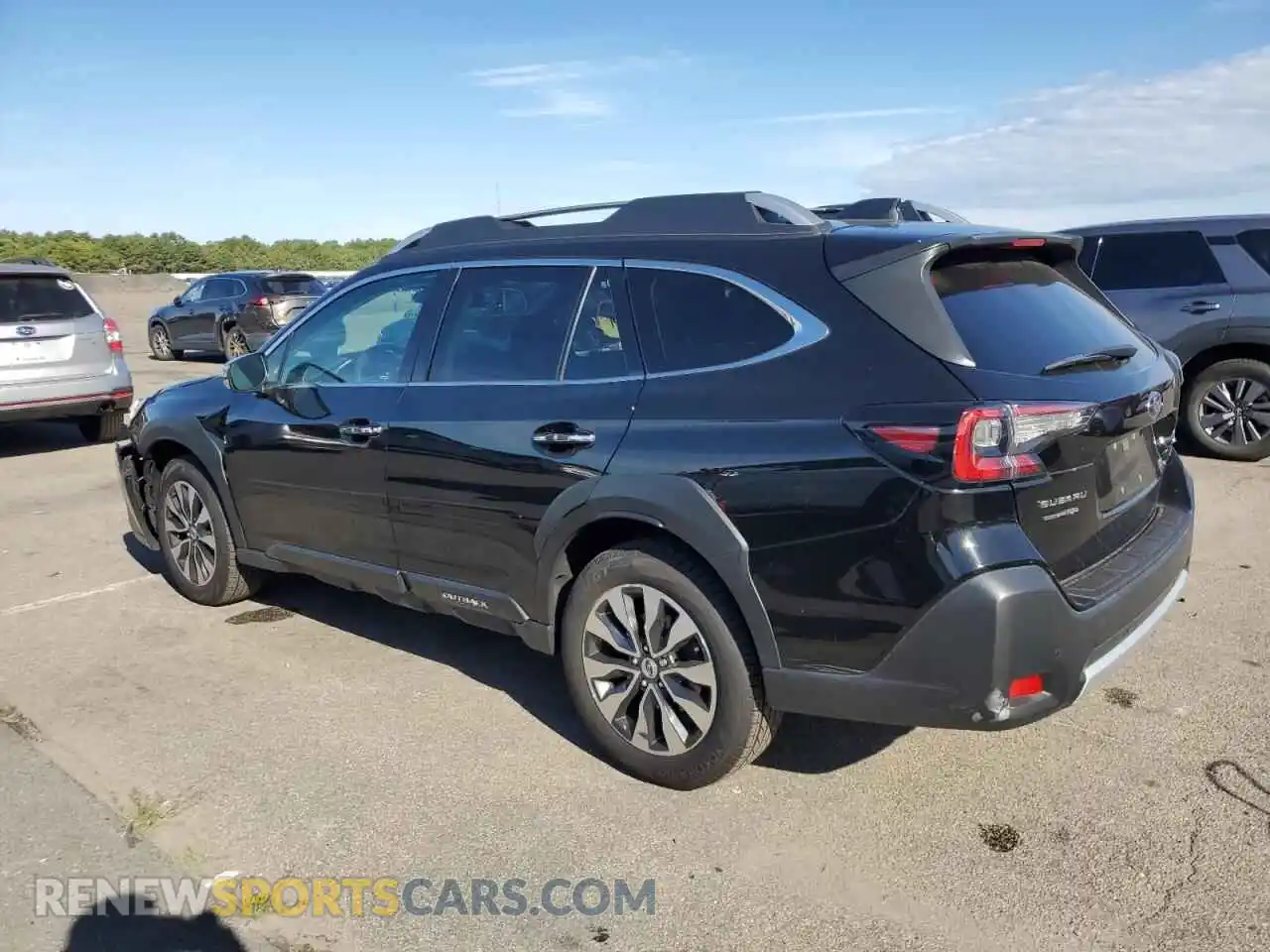 2 Photograph of a damaged car 4S4BTGPDXP3156701 SUBARU OUTBACK 2023