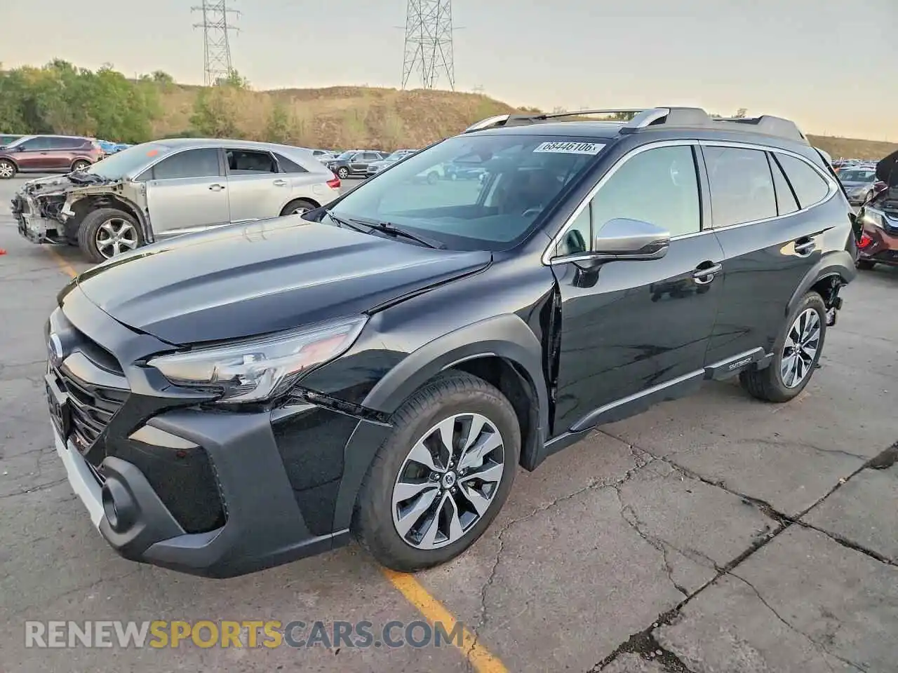 1 Фотография поврежденного автомобиля 4S4BTGPDXP3166225 SUBARU OUTBACK 2023