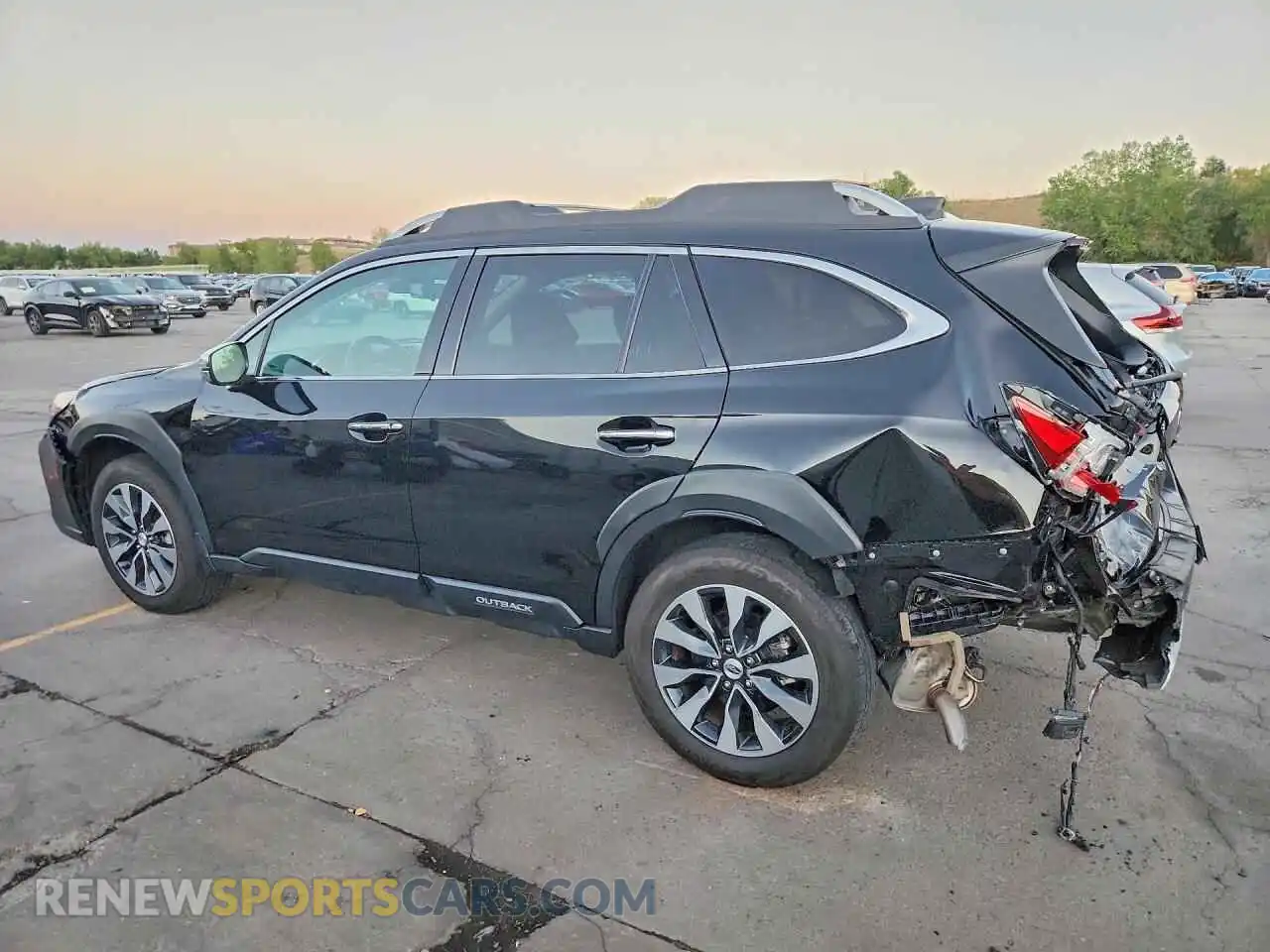 2 Фотография поврежденного автомобиля 4S4BTGPDXP3166225 SUBARU OUTBACK 2023