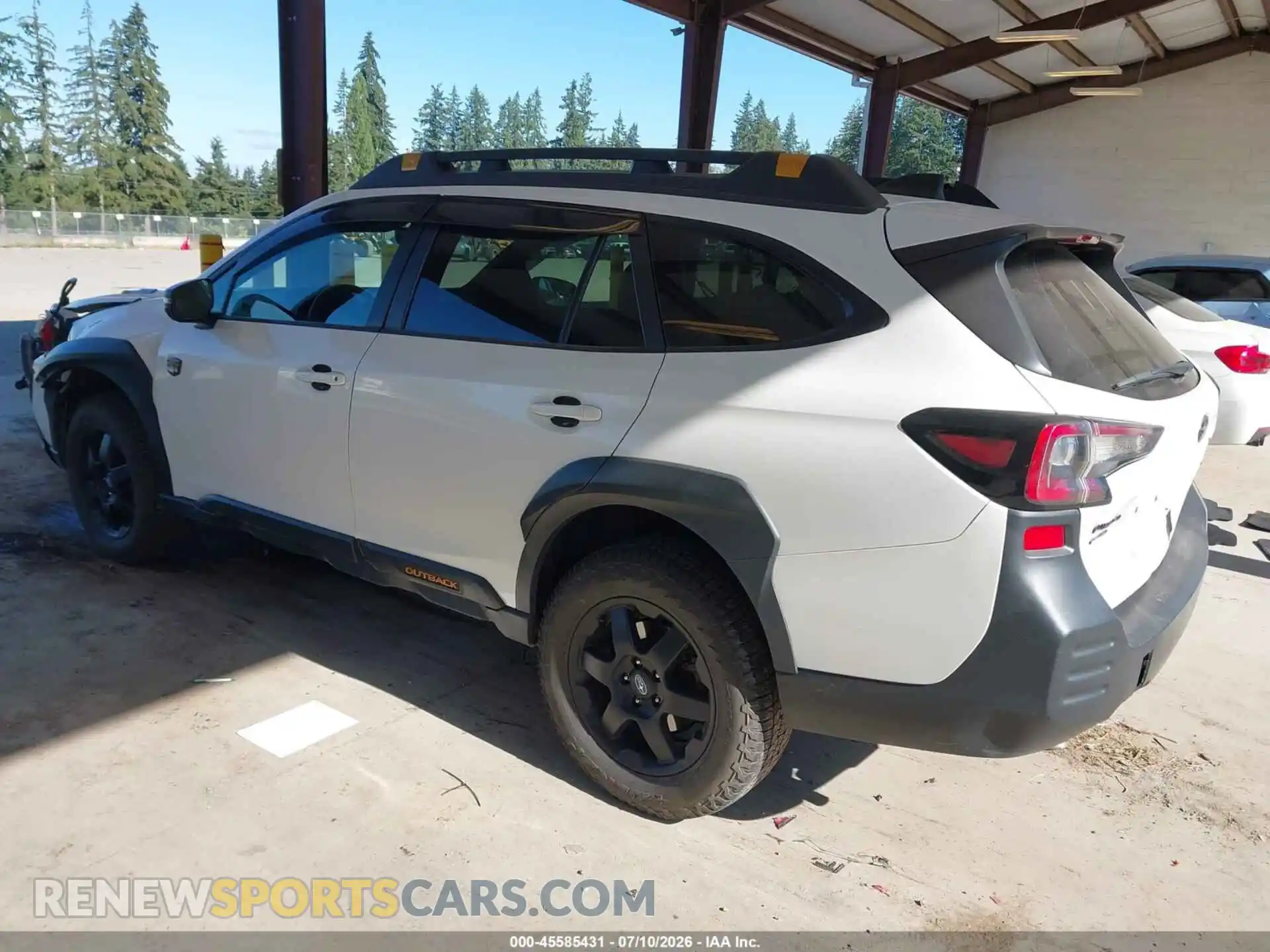 3 Photograph of a damaged car 4S4BTGSDXP3132180 SUBARU OUTBACK 2023