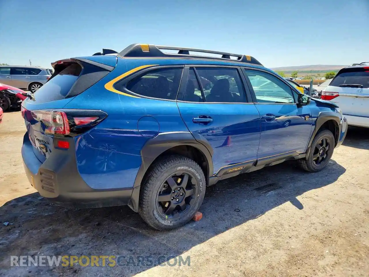 3 Photograph of a damaged car 4S4BTGSDXP3188152 SUBARU OUTBACK 2023
