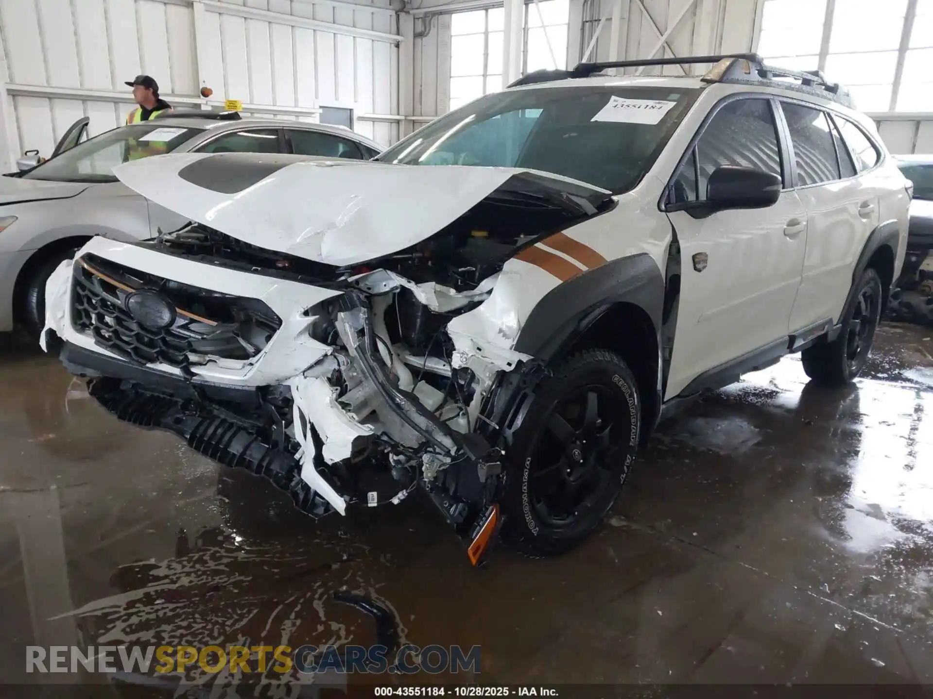 2 Photograph of a damaged car 4S4BTGUD0P3176279 SUBARU OUTBACK 2023