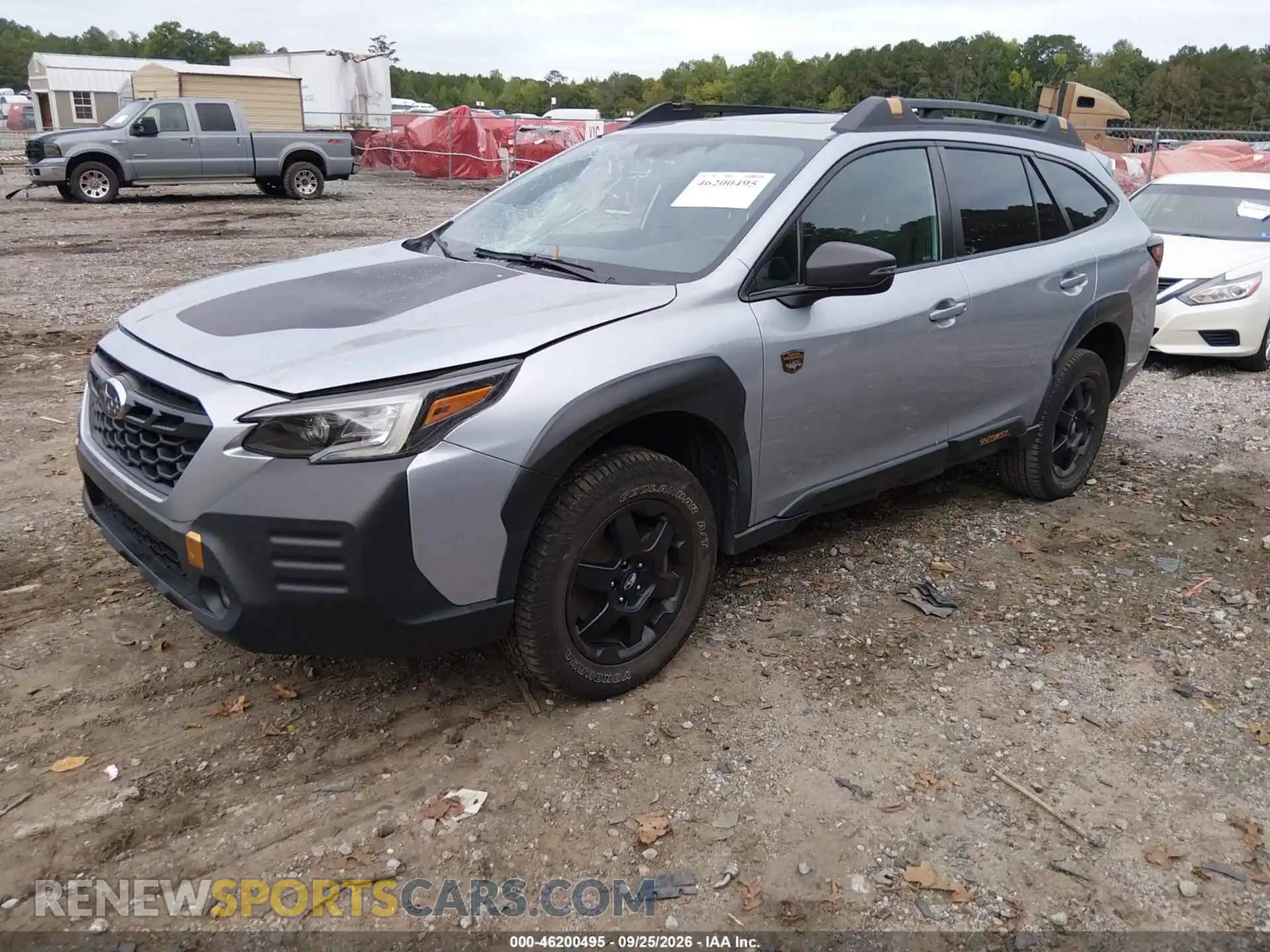 2 Photograph of a damaged car 4S4BTGUD1P3115703 SUBARU OUTBACK 2023
