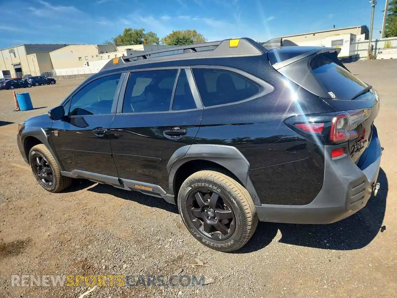 2 Photograph of a damaged car 4S4BTGUD1P3125938 SUBARU OUTBACK 2023