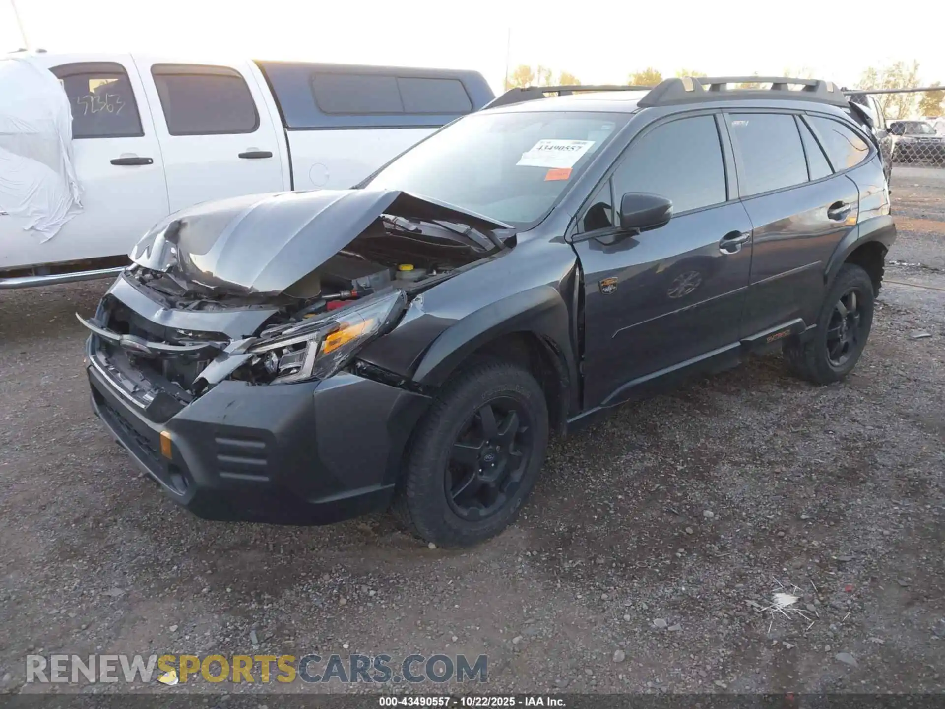 2 Фотография поврежденного автомобиля 4S4BTGUD3P3141624 SUBARU OUTBACK 2023