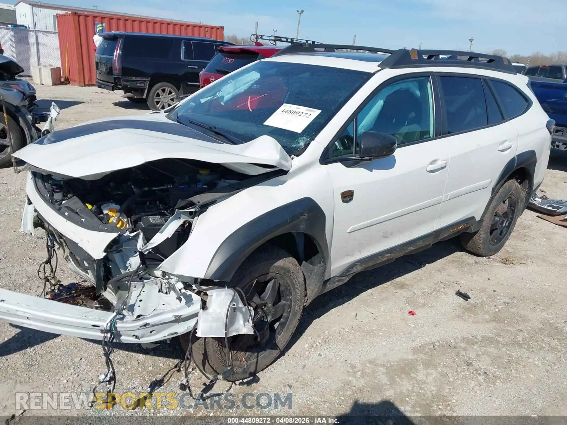 2 Photograph of a damaged car 4S4BTGUD4P3165835 SUBARU OUTBACK 2023