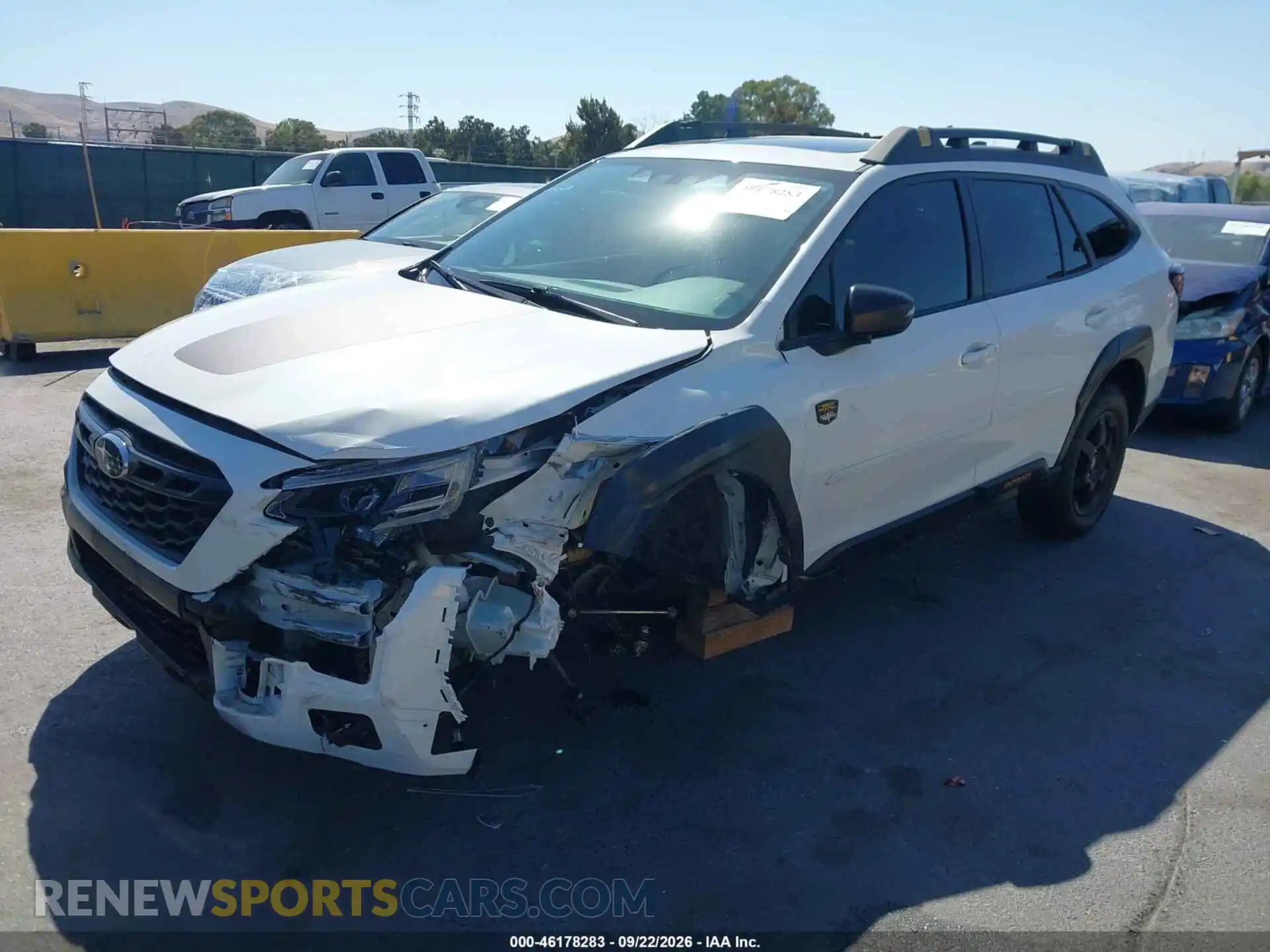2 Photograph of a damaged car 4S4BTGUD4P3190315 SUBARU OUTBACK 2023