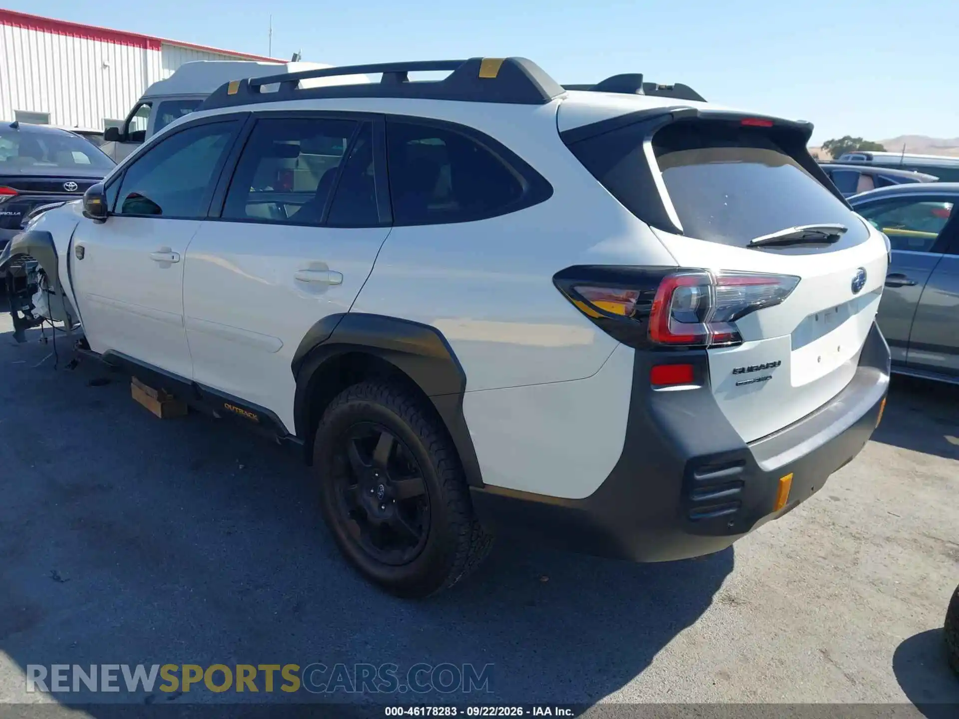 3 Photograph of a damaged car 4S4BTGUD4P3190315 SUBARU OUTBACK 2023