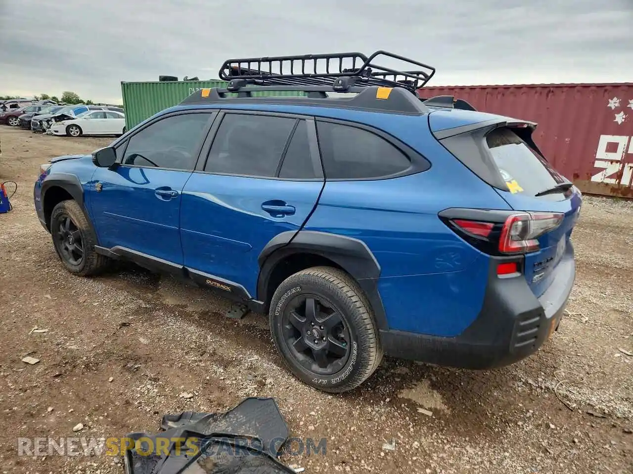 2 Фотография поврежденного автомобиля 4S4BTGUD6P3134750 SUBARU OUTBACK 2023
