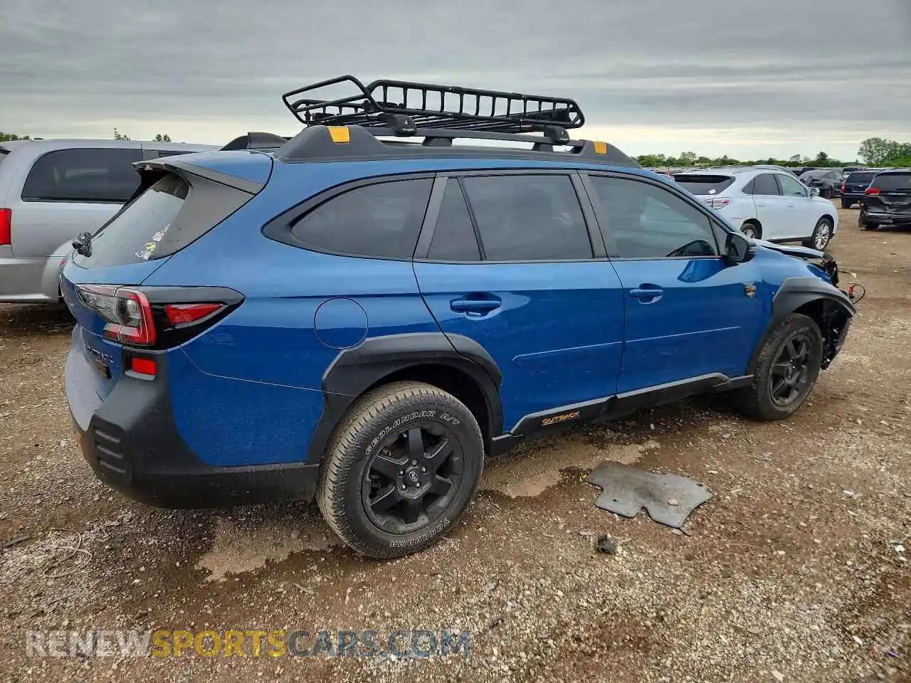 3 Фотография поврежденного автомобиля 4S4BTGUD6P3134750 SUBARU OUTBACK 2023
