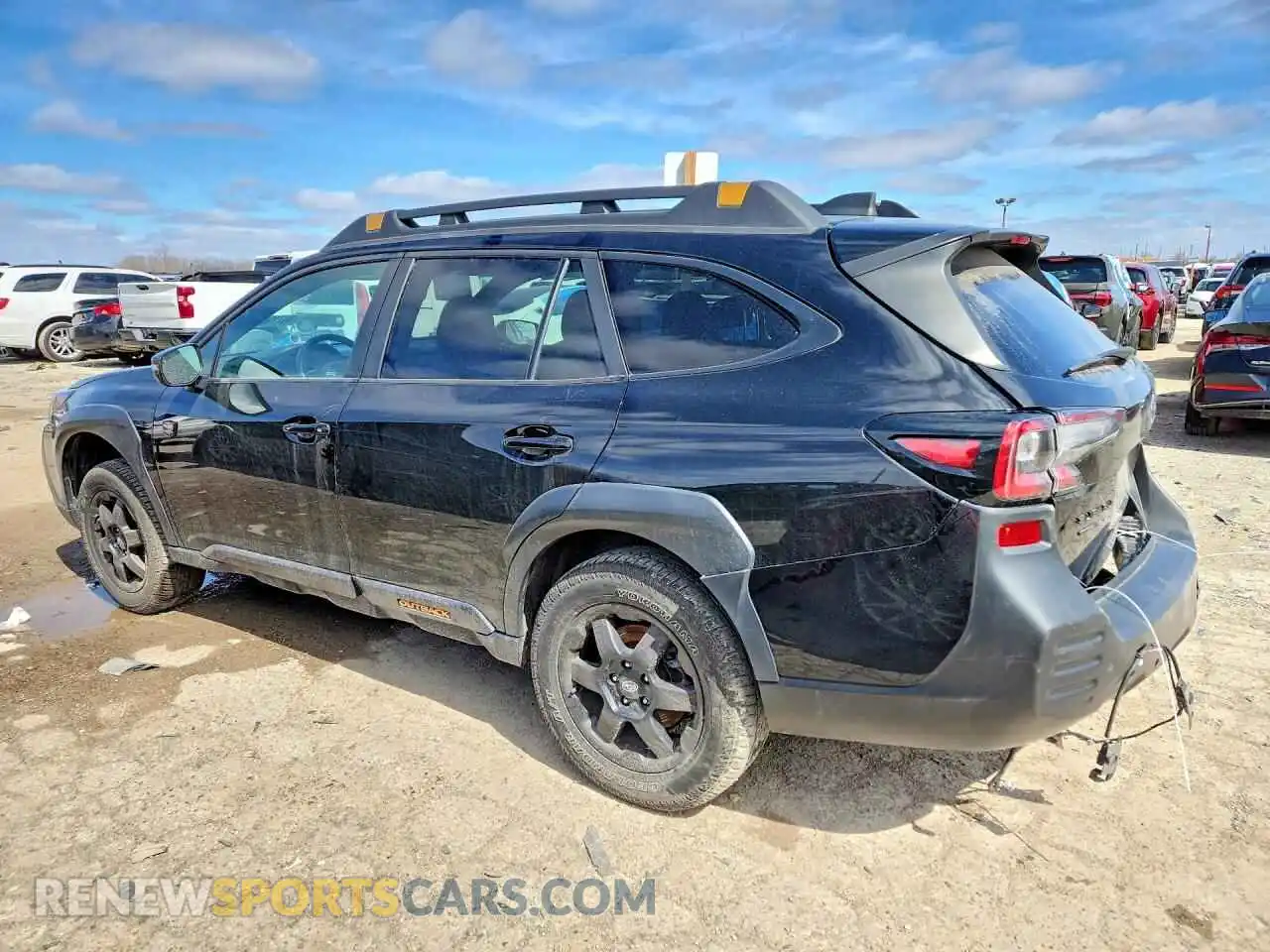 2 Photograph of a damaged car 4S4BTGUD6P3192776 SUBARU OUTBACK 2023