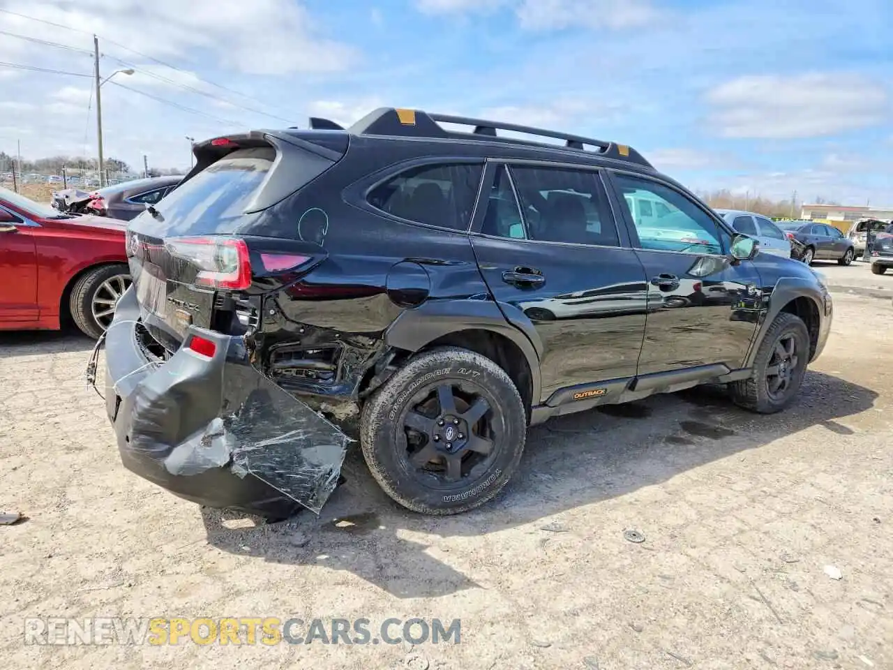 3 Photograph of a damaged car 4S4BTGUD6P3192776 SUBARU OUTBACK 2023