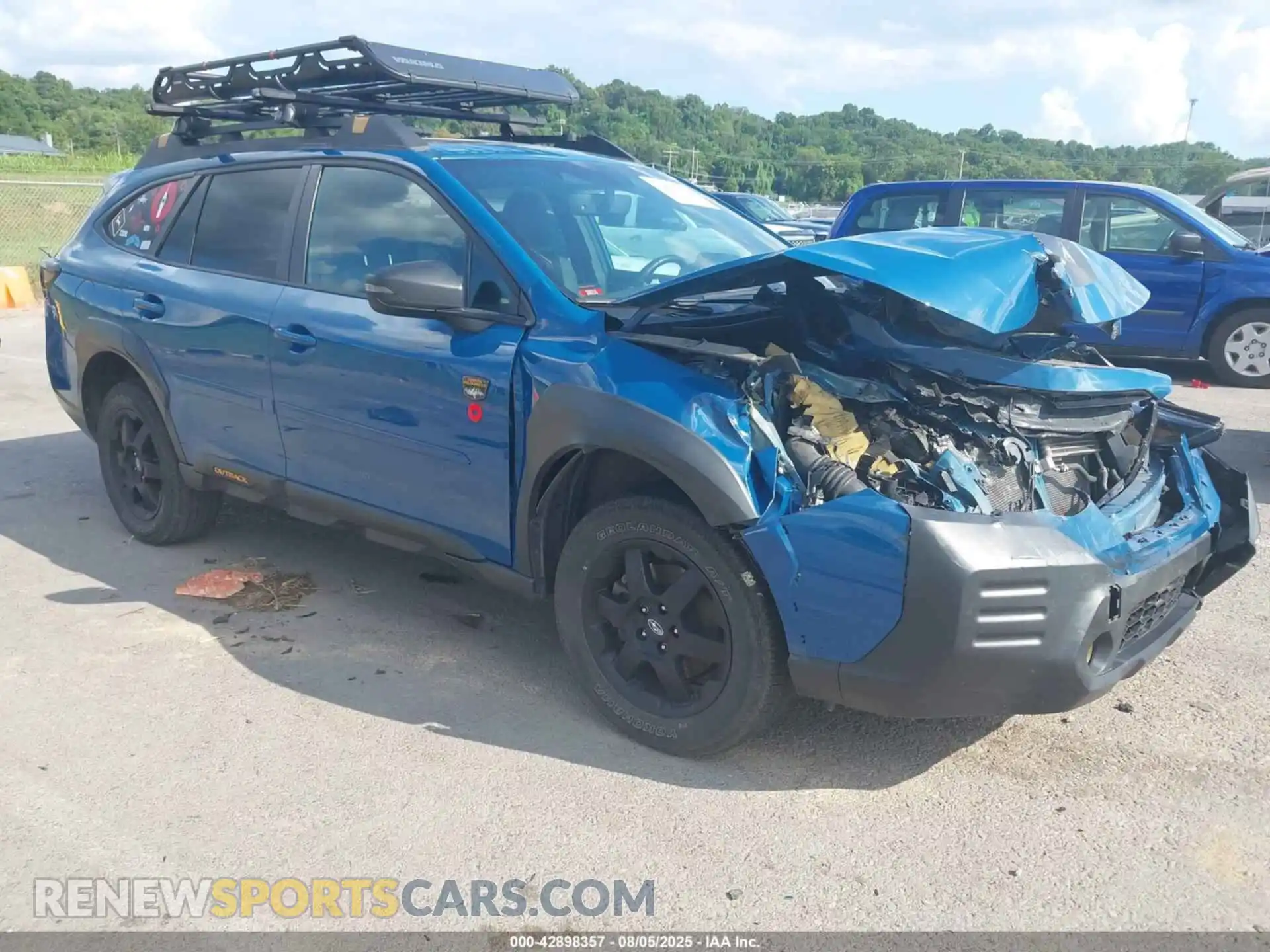 1 Photograph of a damaged car 4S4BTGUD7P3182306 SUBARU OUTBACK 2023