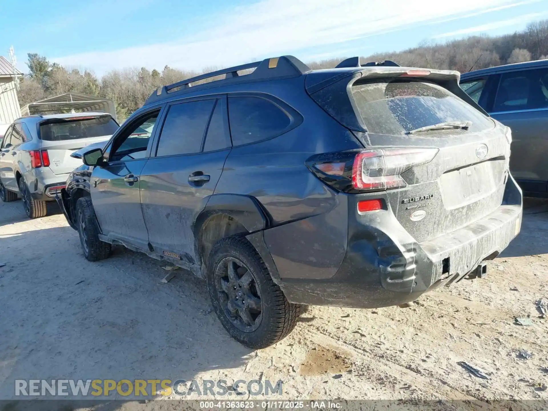 3 Photograph of a damaged car 4S4BTGUD7P3199624 SUBARU OUTBACK 2023