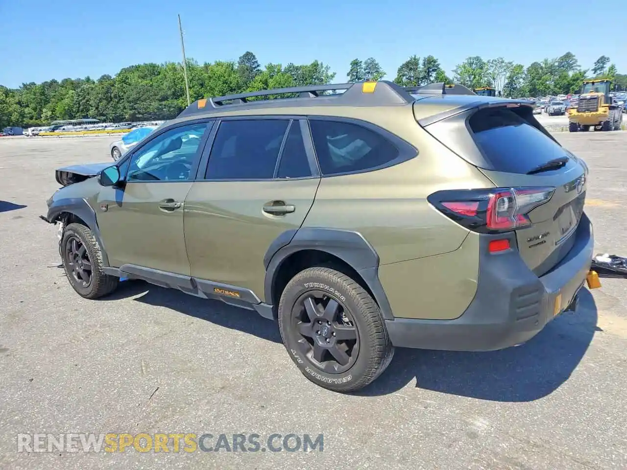 2 Photograph of a damaged car 4S4BTGUD9P3165927 SUBARU OUTBACK 2023