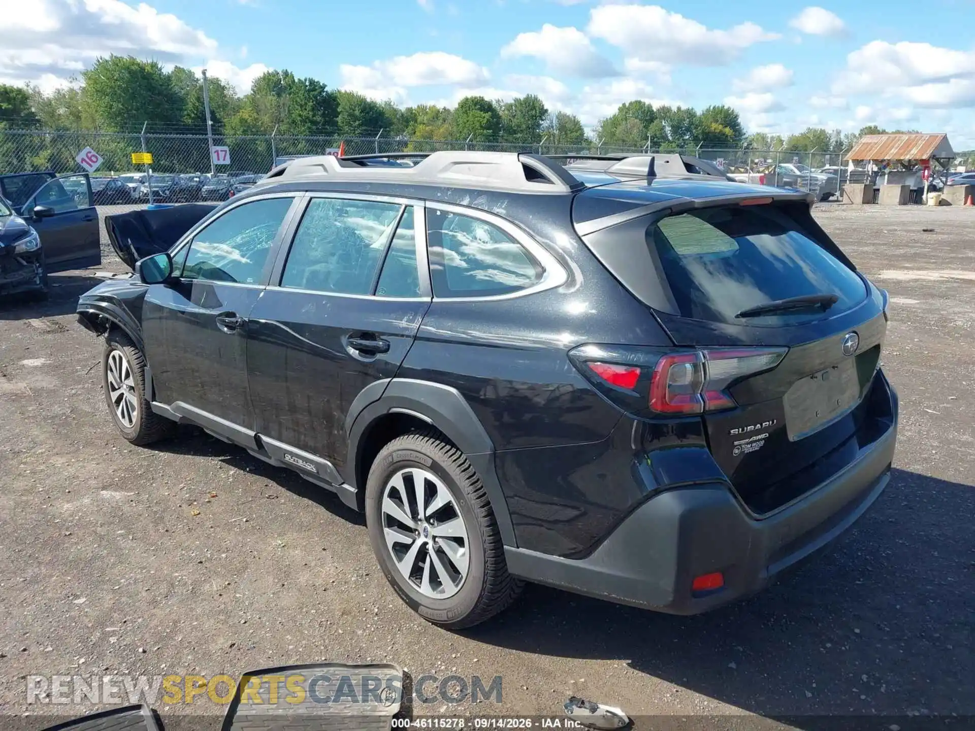 3 Photograph of a damaged car 4S4BTAAC2R3277447 SUBARU OUTBACK 2024