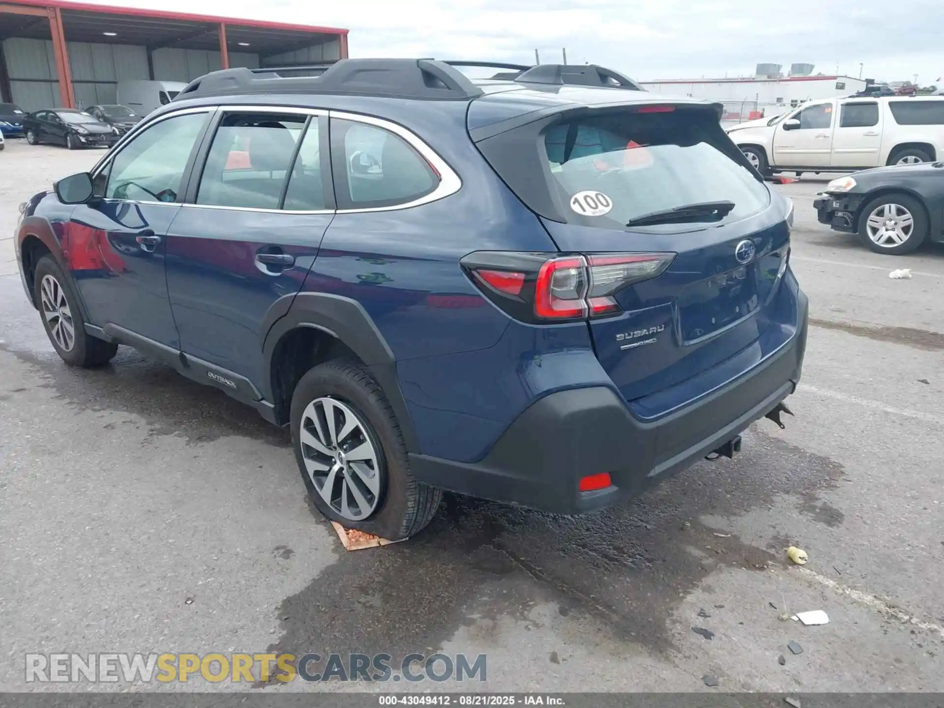 3 Photograph of a damaged car 4S4BTAAC3R3281152 SUBARU OUTBACK 2024