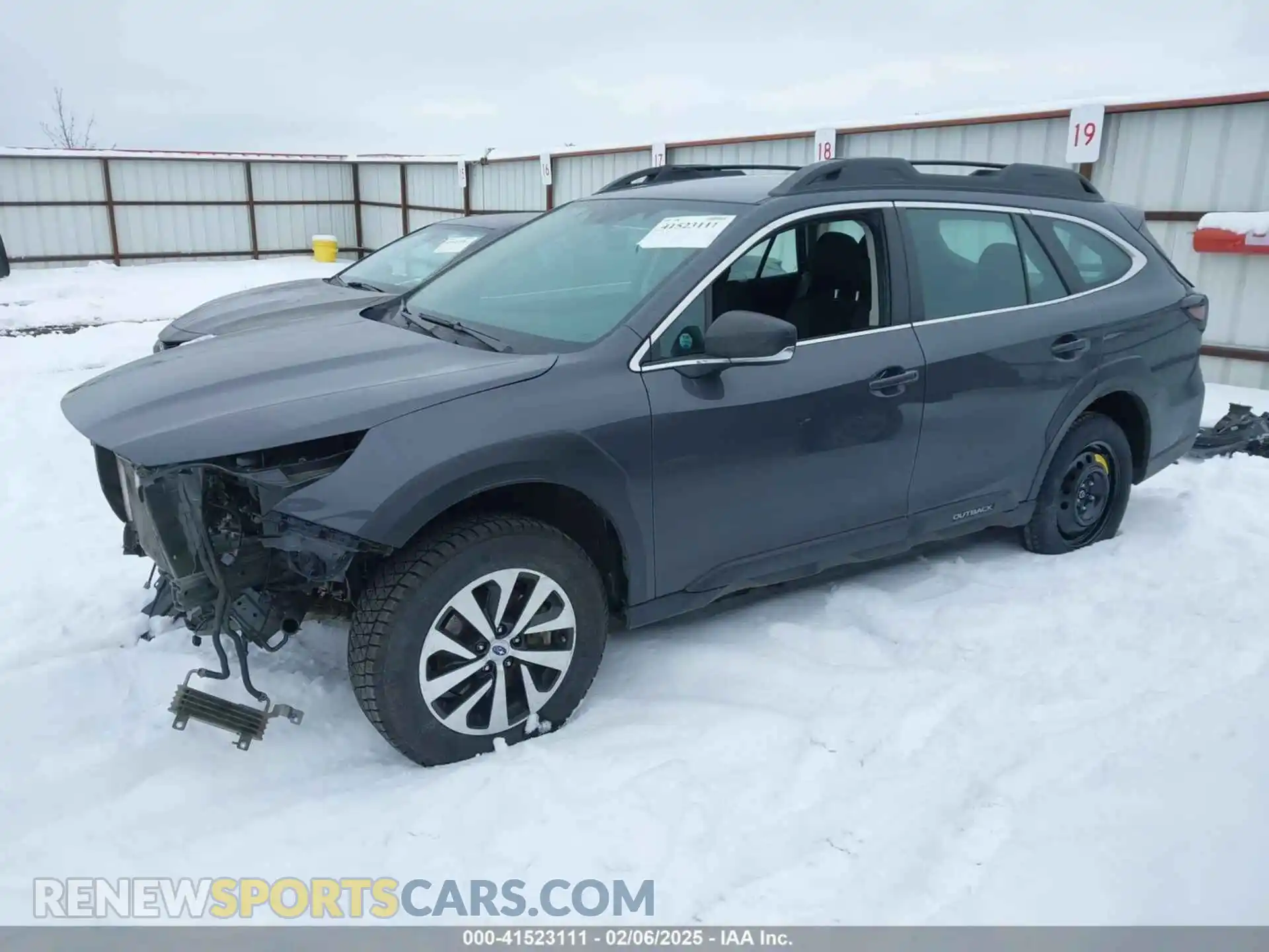 2 Photograph of a damaged car 4S4BTAAC4R3141482 SUBARU OUTBACK 2024