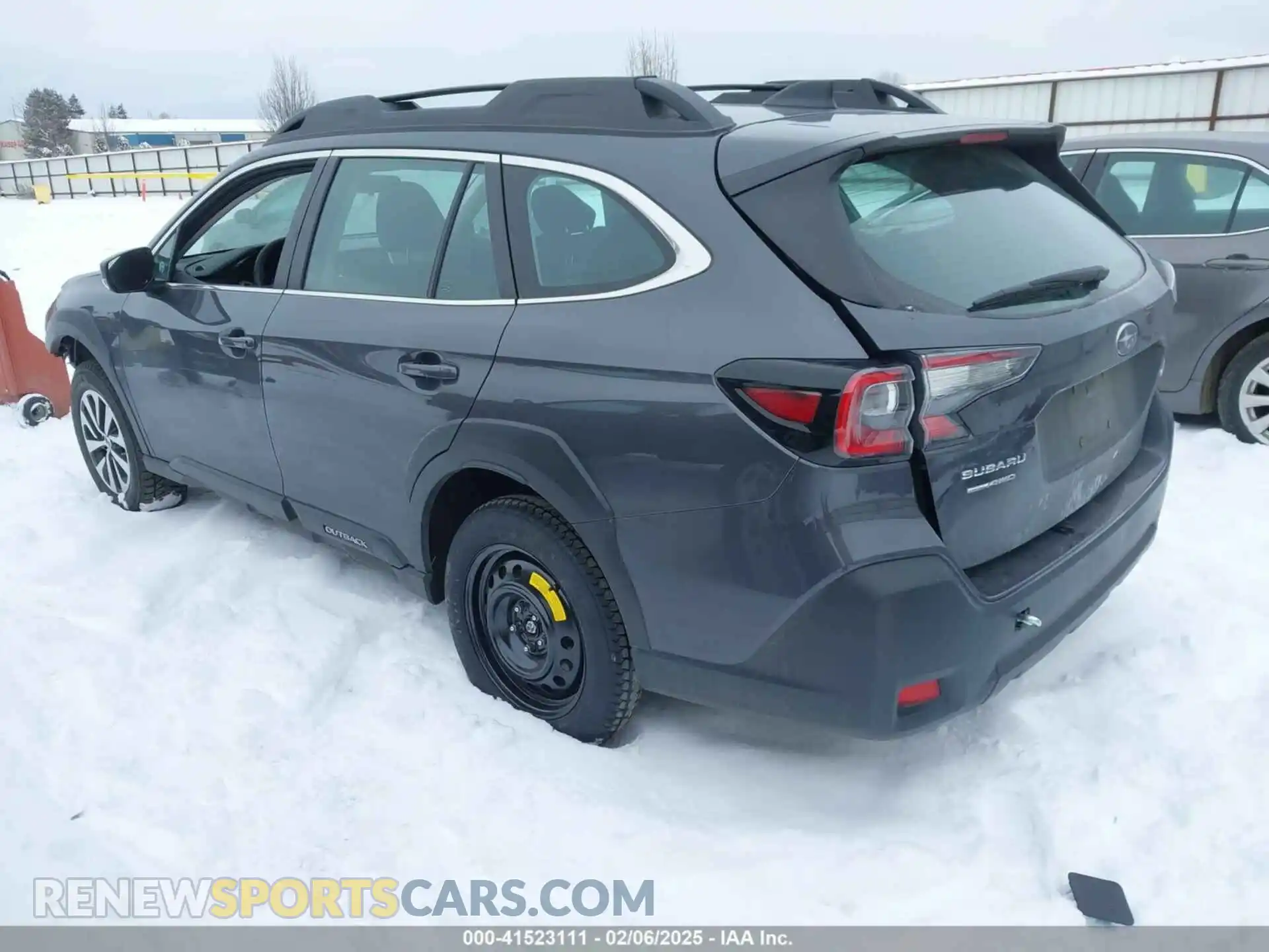 3 Photograph of a damaged car 4S4BTAAC4R3141482 SUBARU OUTBACK 2024
