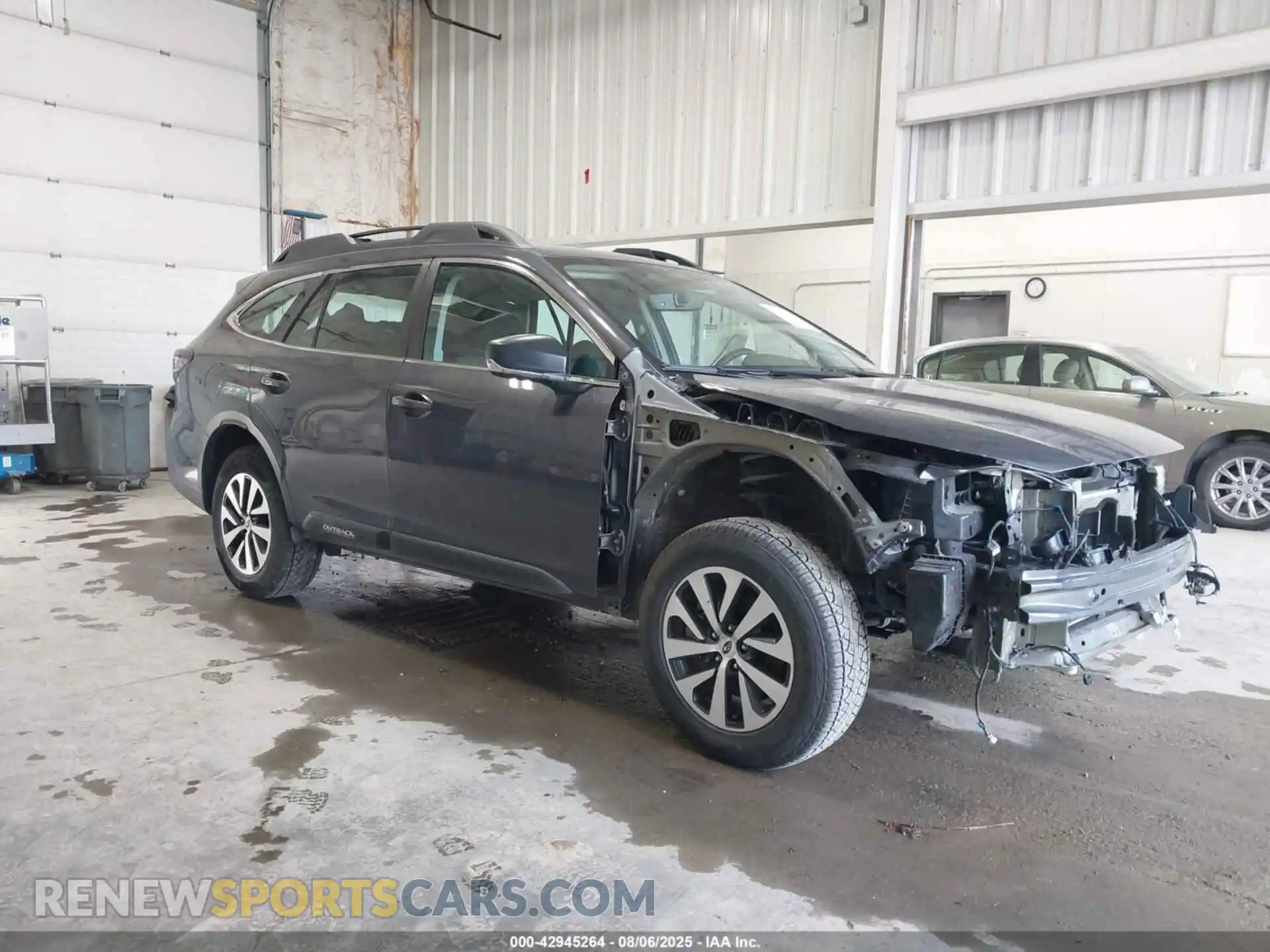 1 Photograph of a damaged car 4S4BTAAC5R3100228 SUBARU OUTBACK 2024