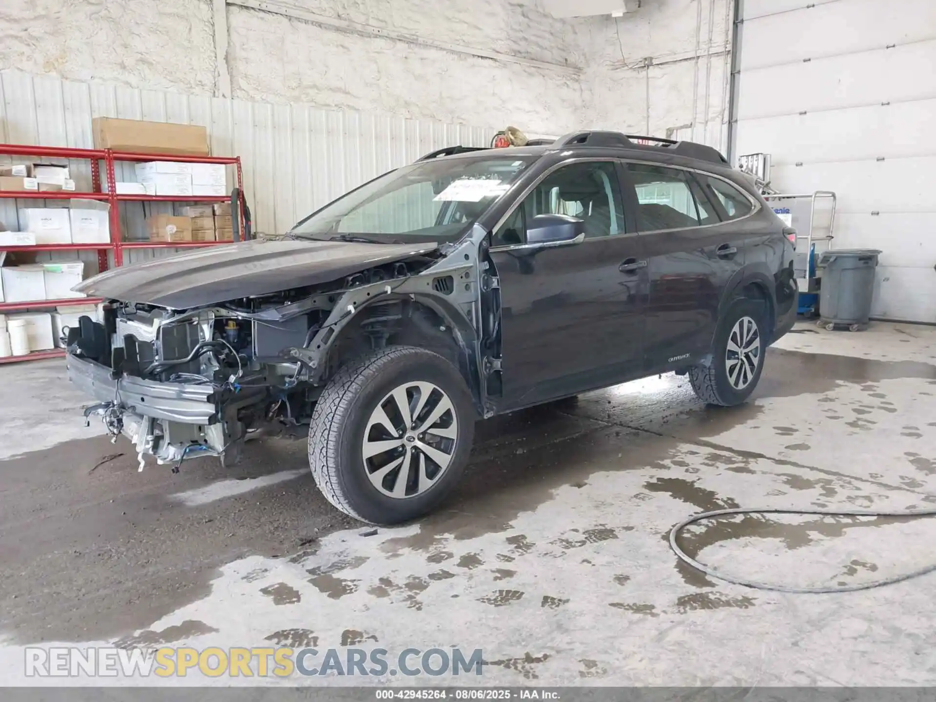 2 Photograph of a damaged car 4S4BTAAC5R3100228 SUBARU OUTBACK 2024