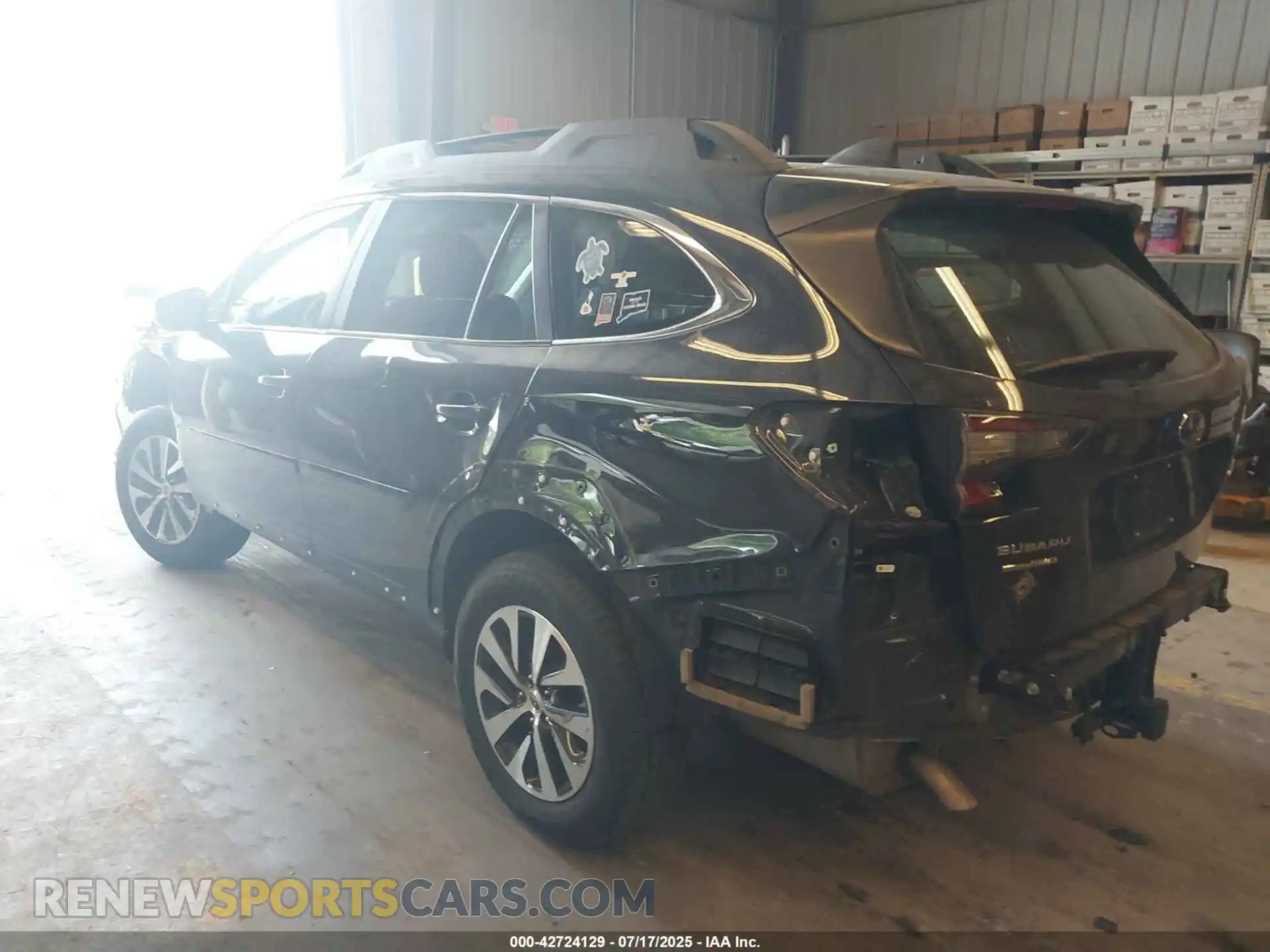 3 Photograph of a damaged car 4S4BTAAC6R3205389 SUBARU OUTBACK 2024