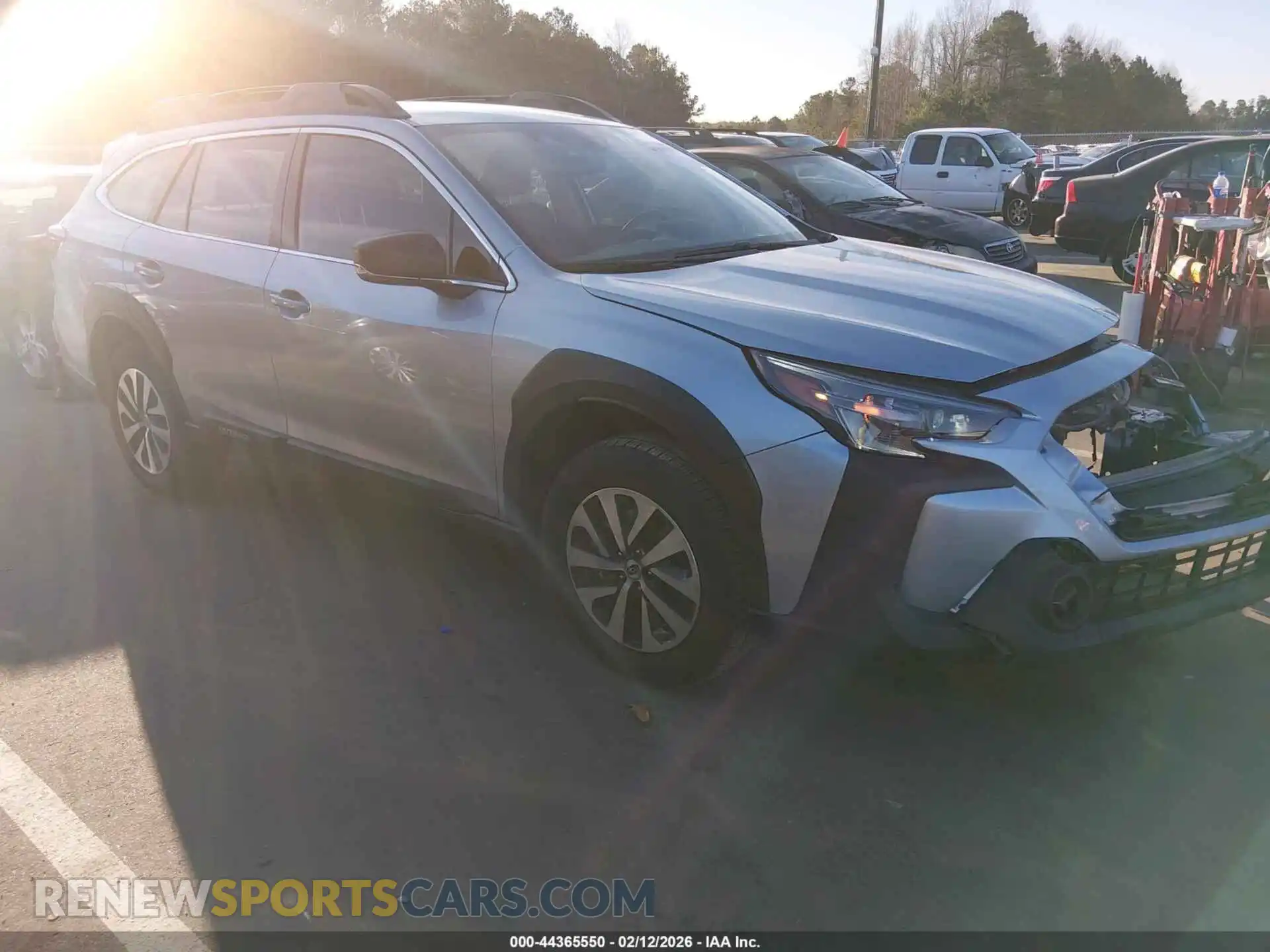 1 Photograph of a damaged car 4S4BTAAC9R3224082 SUBARU OUTBACK 2024