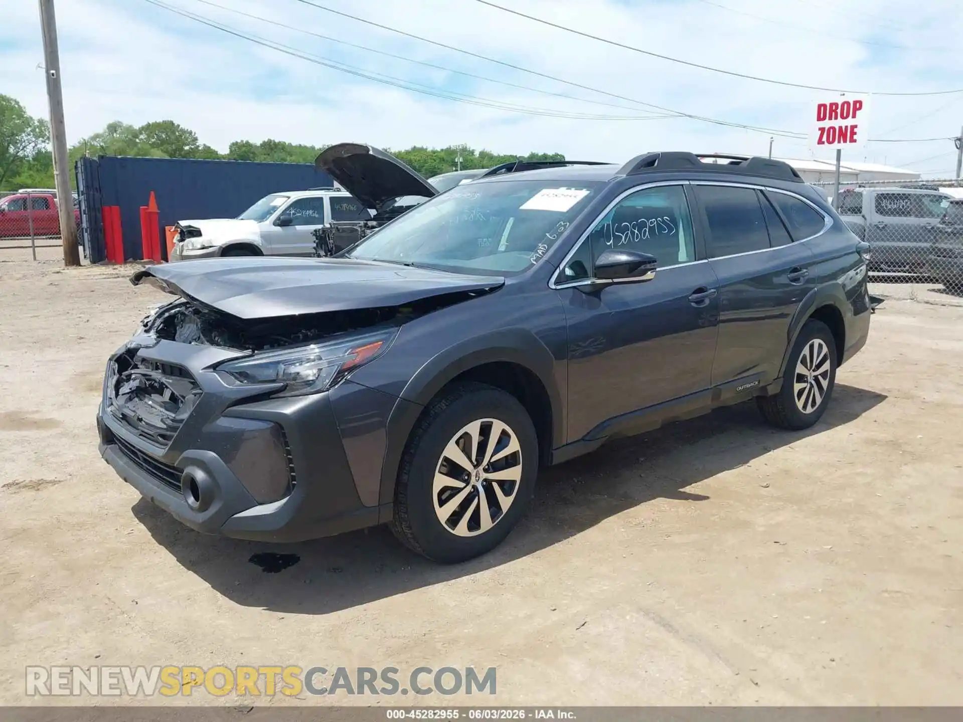2 Photograph of a damaged car 4S4BTACC0R3209595 SUBARU OUTBACK 2024