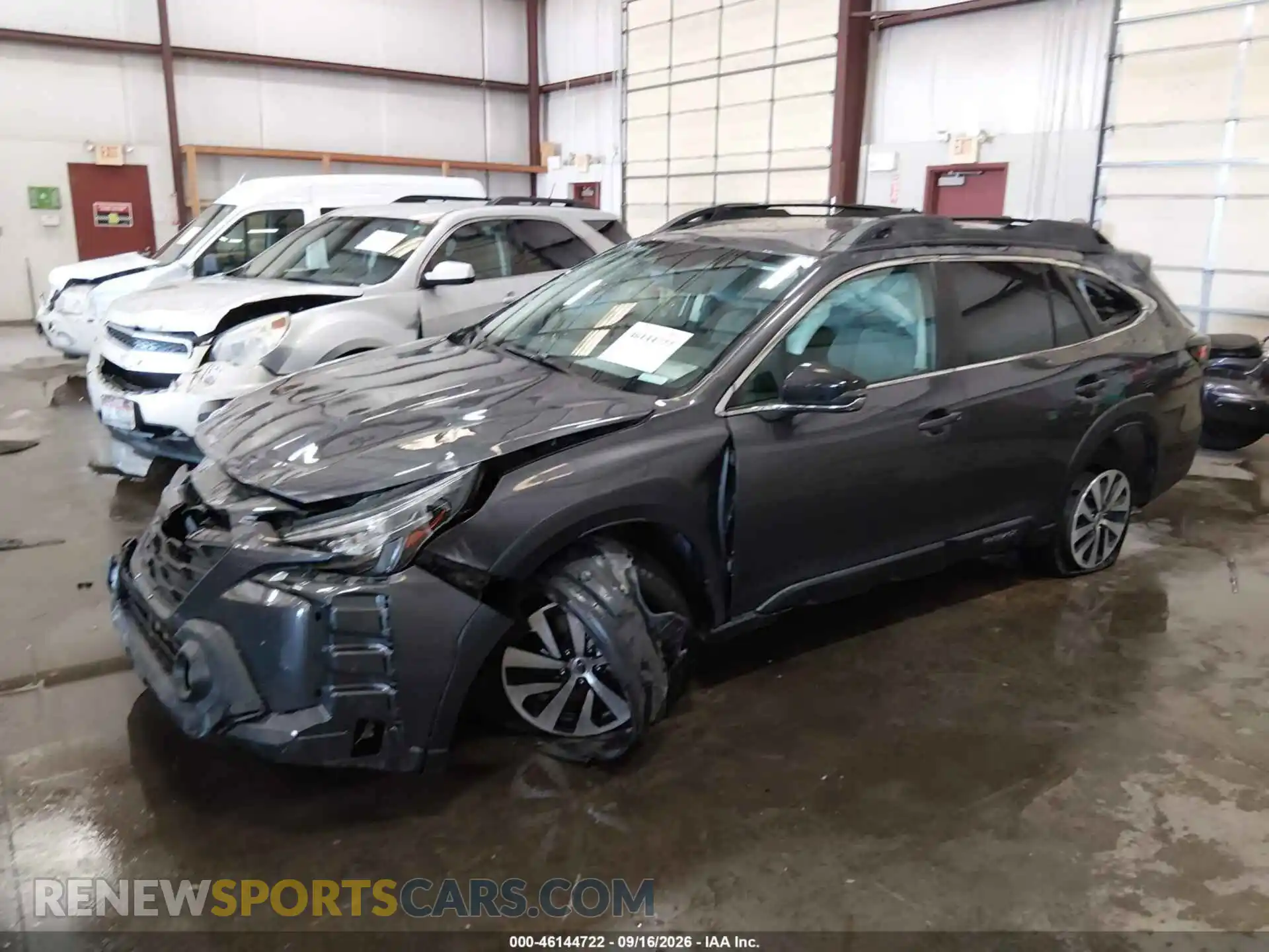 2 Photograph of a damaged car 4S4BTACC1R3201053 SUBARU OUTBACK 2024
