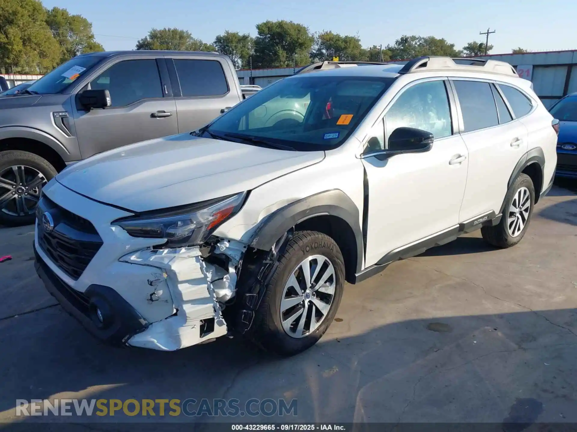 2 Photograph of a damaged car 4S4BTACC2R3117016 SUBARU OUTBACK 2024