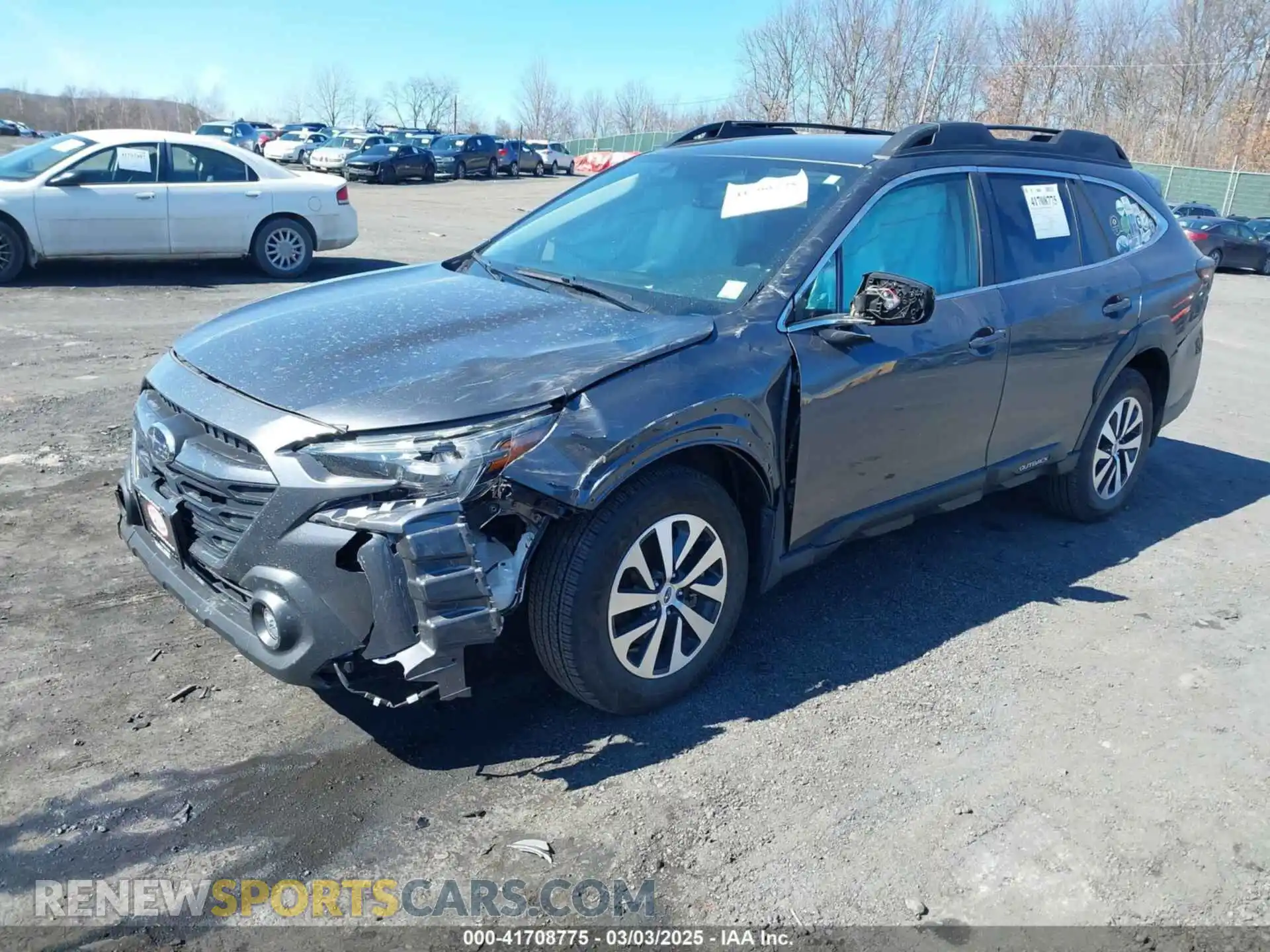 2 Photograph of a damaged car 4S4BTACC2R3244025 SUBARU OUTBACK 2024