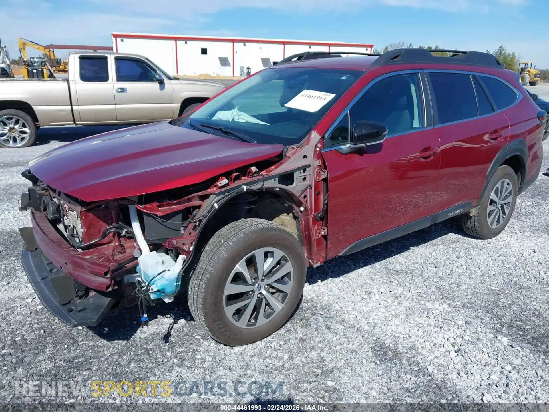 2 Photograph of a damaged car 4S4BTACC2R3293855 SUBARU OUTBACK 2024