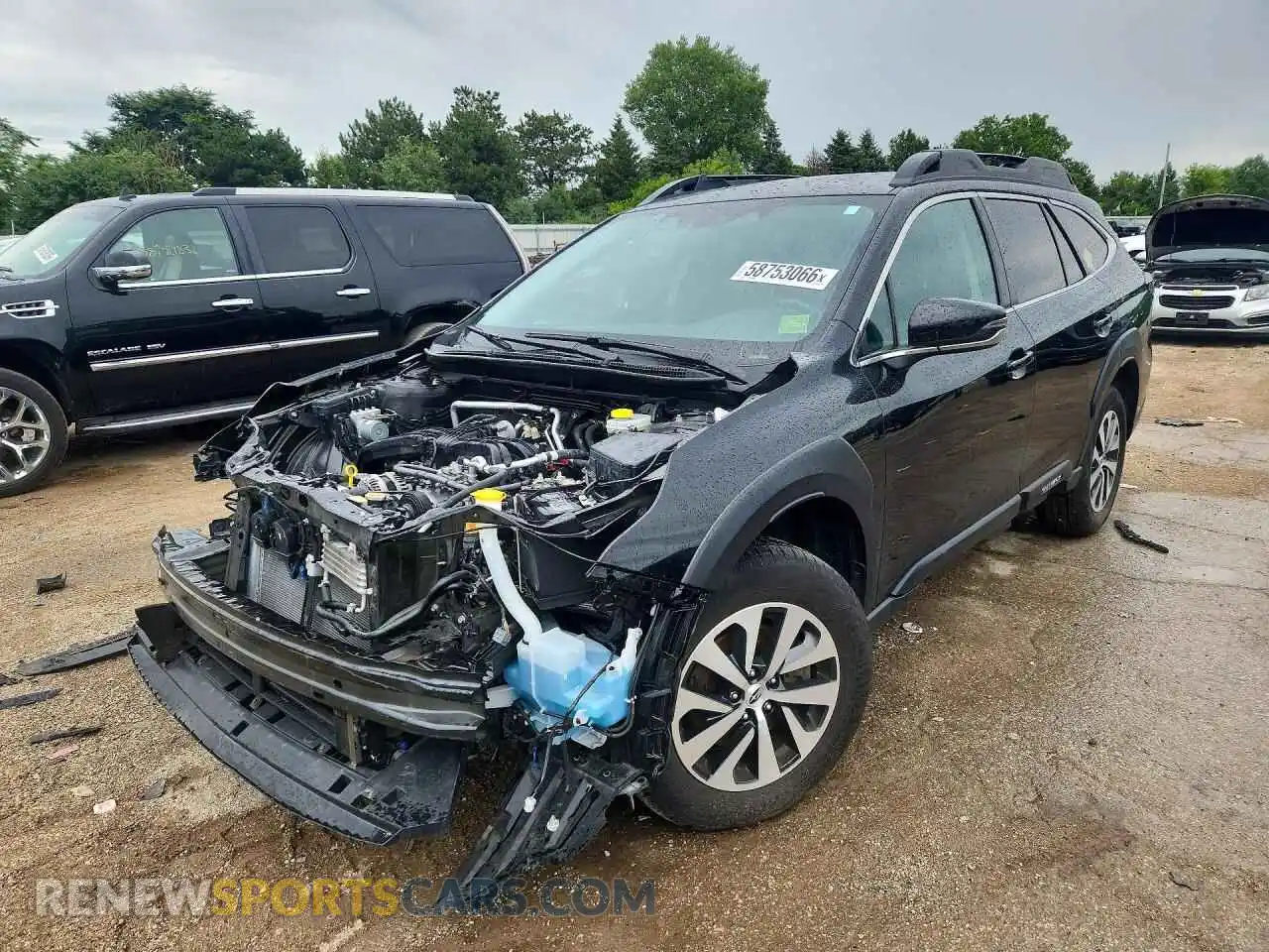 1 fotografías del automóvil dañado 4S4BTACC3R3204567 SUBARU OUTBACK 2024
