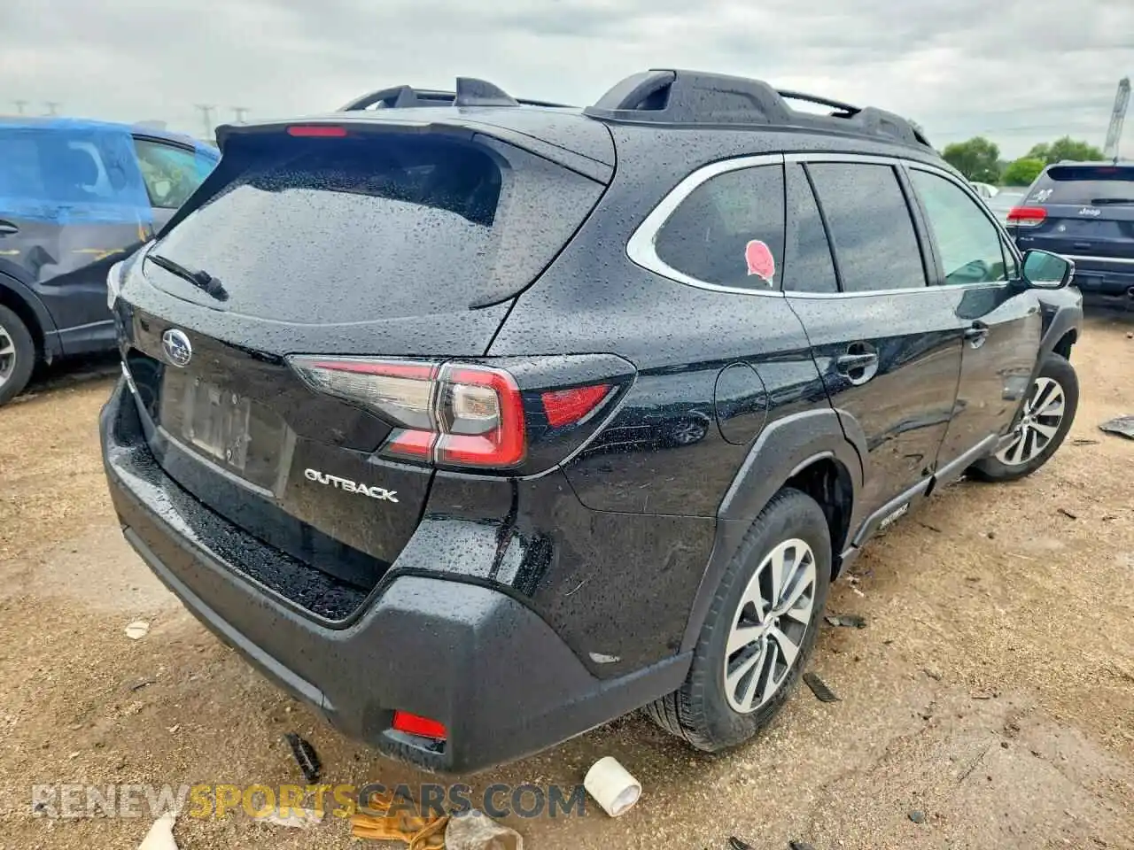 3 fotografías del automóvil dañado 4S4BTACC3R3204567 SUBARU OUTBACK 2024