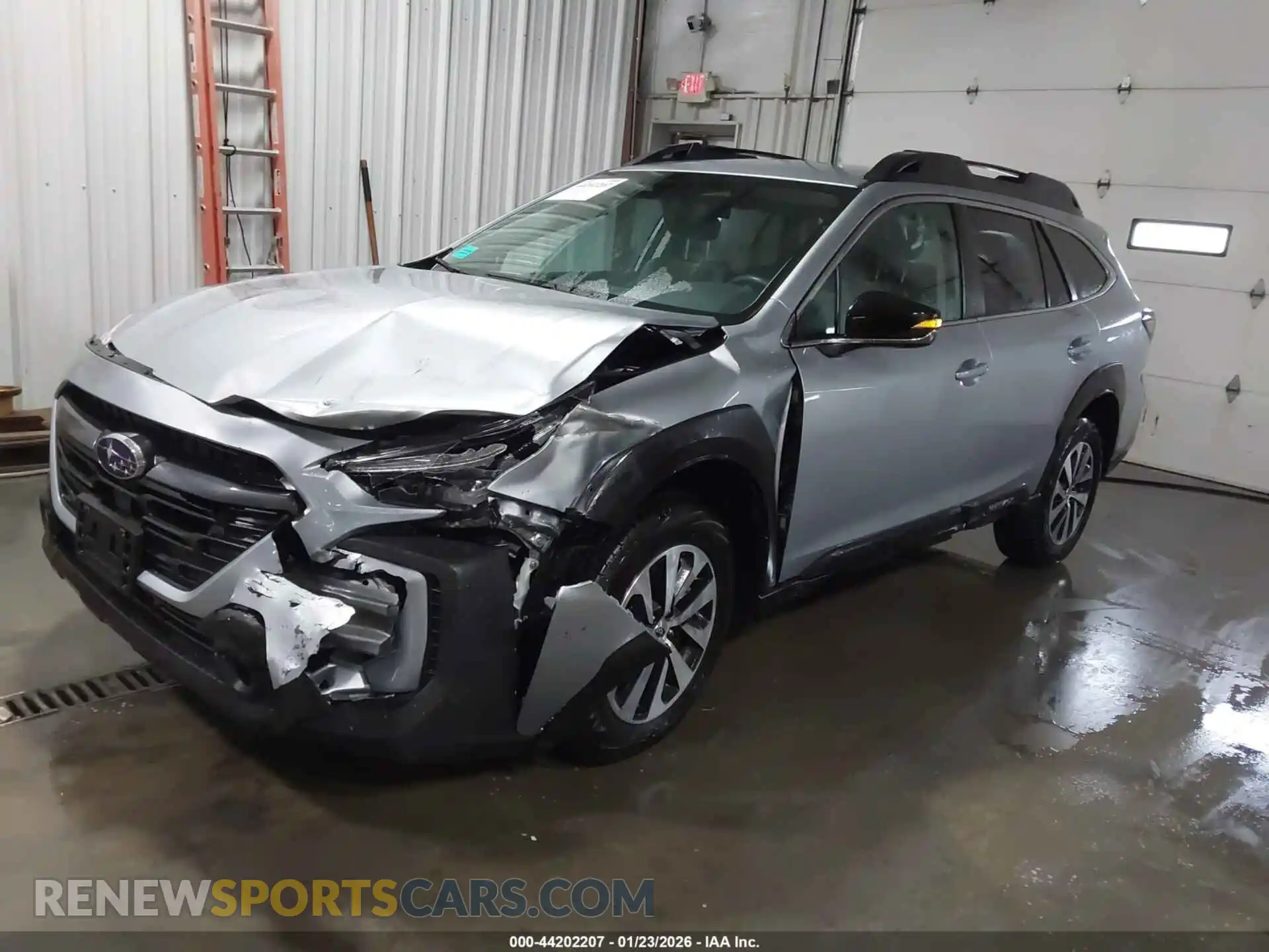 2 Photograph of a damaged car 4S4BTACC3R3294822 SUBARU OUTBACK 2024