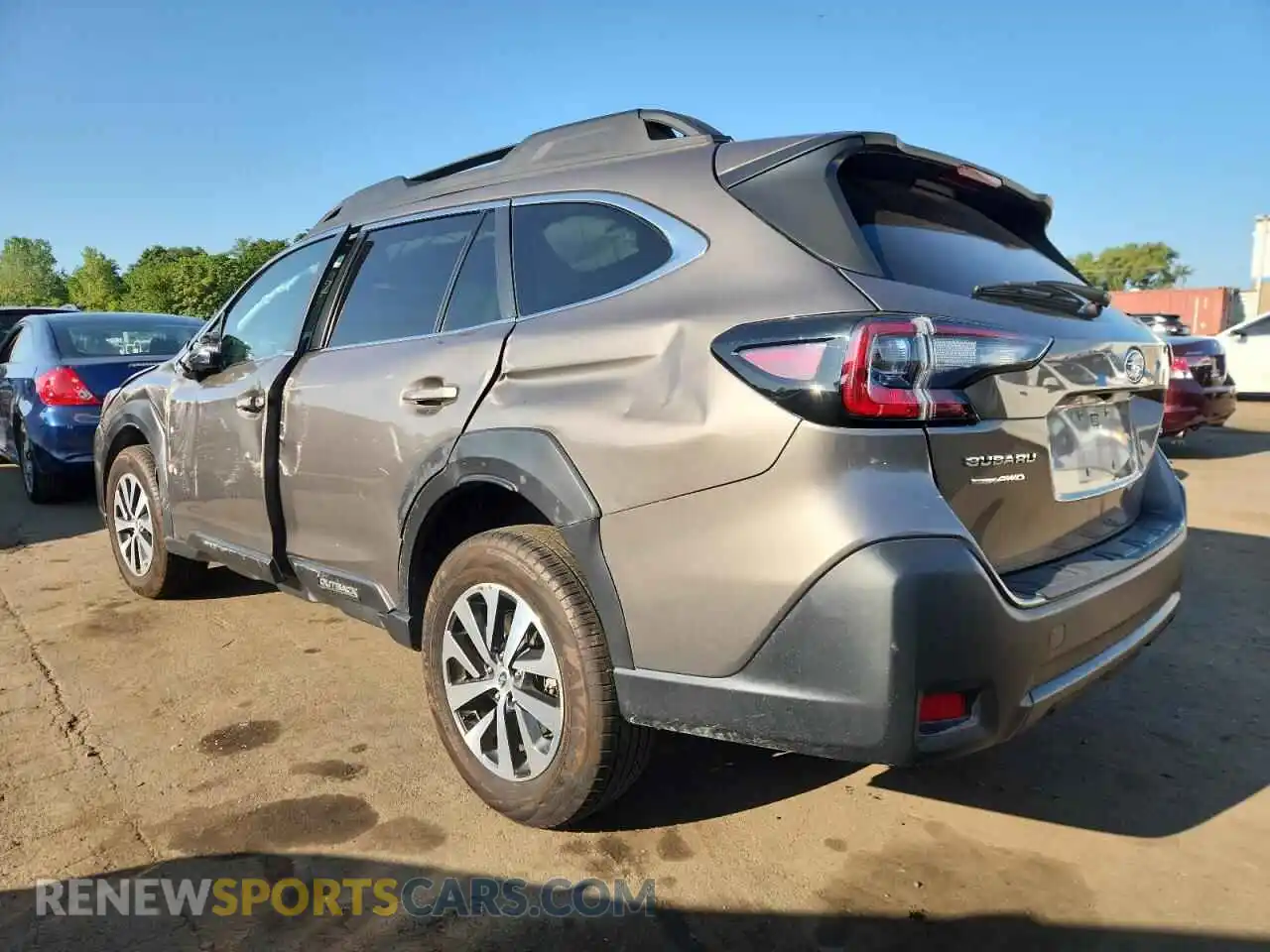 2 Photograph of a damaged car 4S4BTACC6R3122560 SUBARU OUTBACK 2024