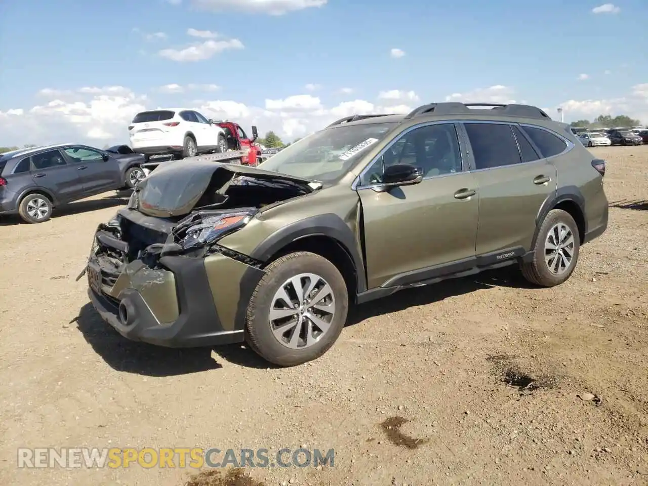 1 fotografías del automóvil dañado 4S4BTACC6R3230127 SUBARU OUTBACK 2024