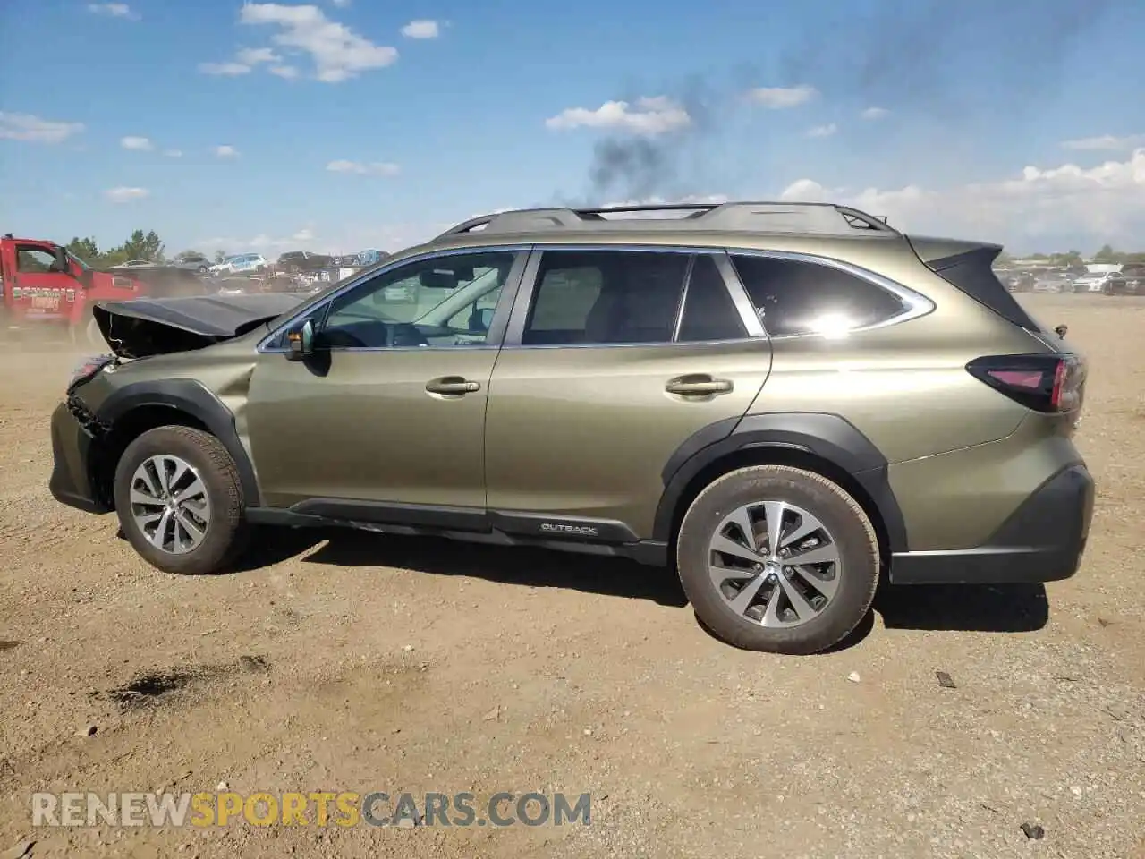 2 fotografías del automóvil dañado 4S4BTACC6R3230127 SUBARU OUTBACK 2024