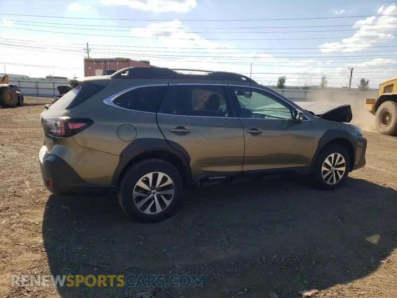 3 fotografías del automóvil dañado 4S4BTACC6R3230127 SUBARU OUTBACK 2024