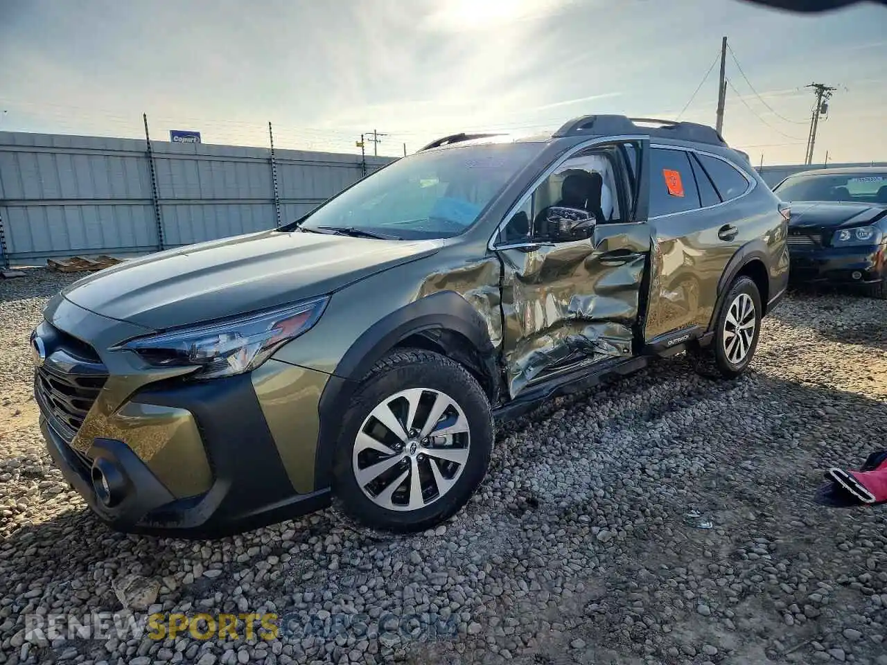 1 Photograph of a damaged car 4S4BTACC7R3215135 SUBARU OUTBACK 2024