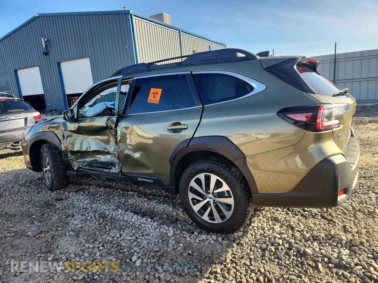 2 Photograph of a damaged car 4S4BTACC7R3215135 SUBARU OUTBACK 2024