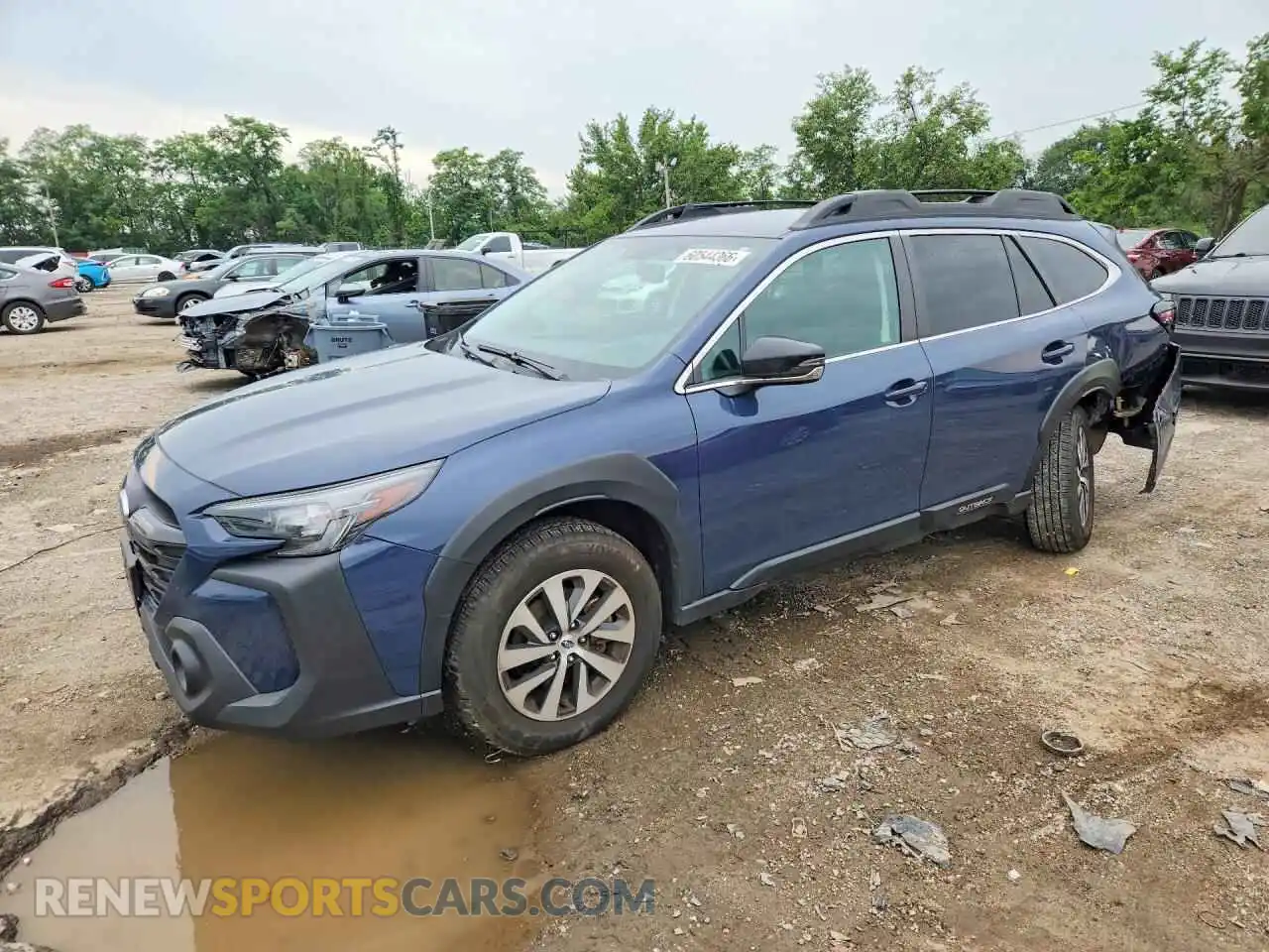1 Photograph of a damaged car 4S4BTACC7R3294919 SUBARU OUTBACK 2024