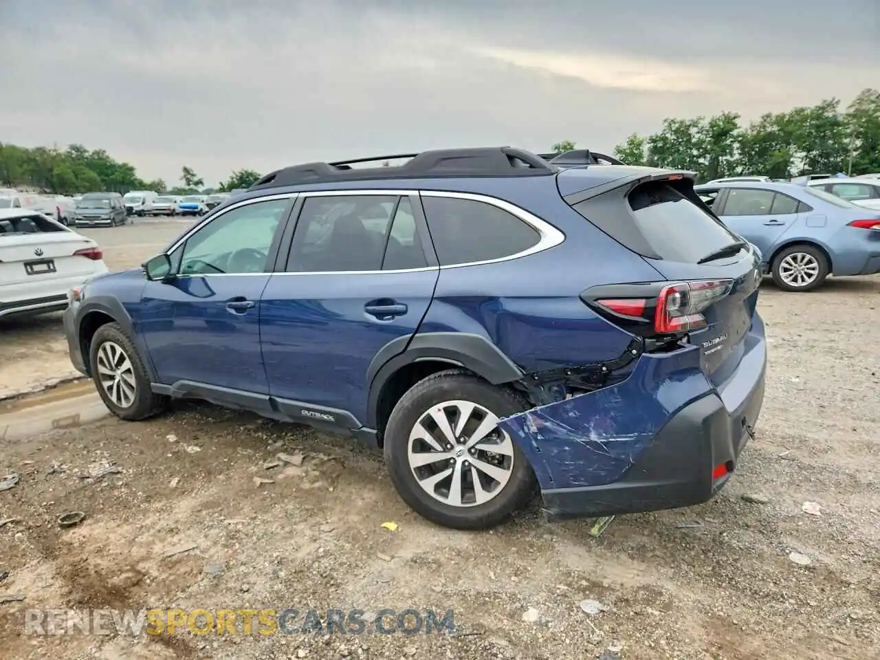 2 Photograph of a damaged car 4S4BTACC7R3294919 SUBARU OUTBACK 2024